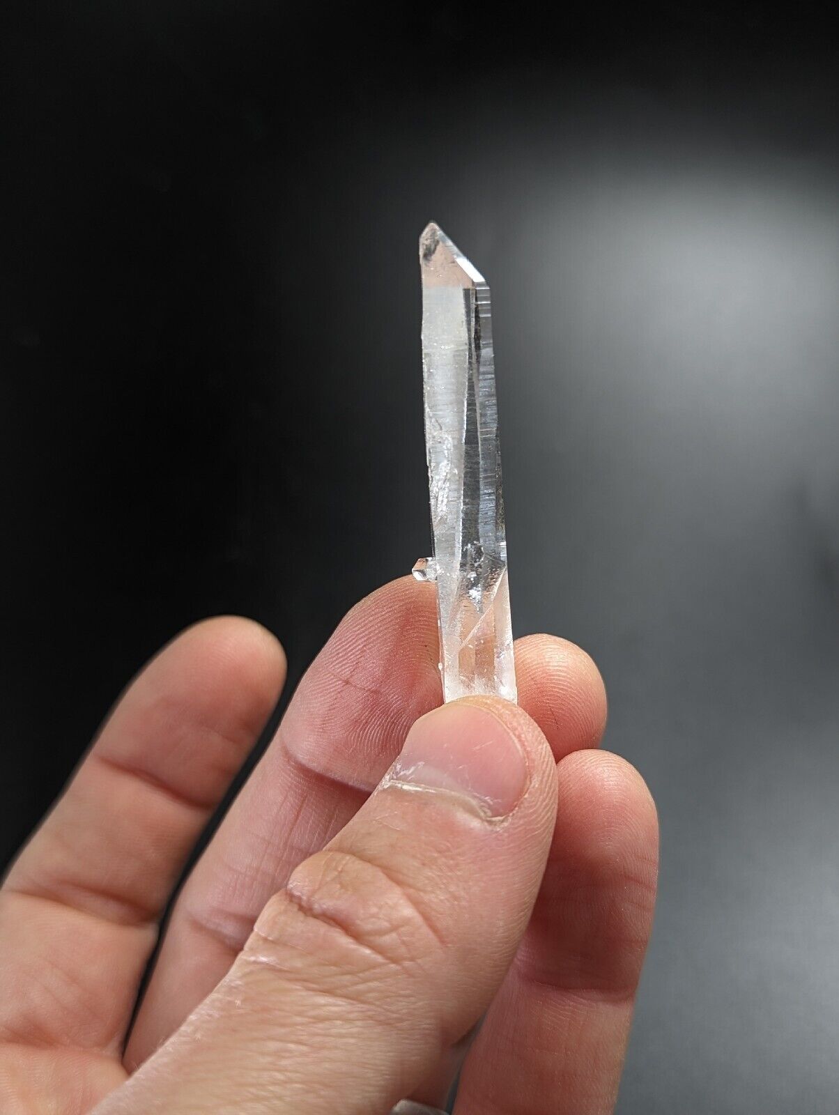 Laser Quartz Crystal Point - Montgomery County, Arkansas, ooak