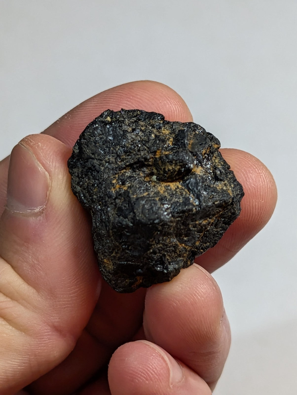 Garnet + Magnetite + Mica, OOAK set of 3, Magnet Cove, Arkansas,Unique Old Stock
