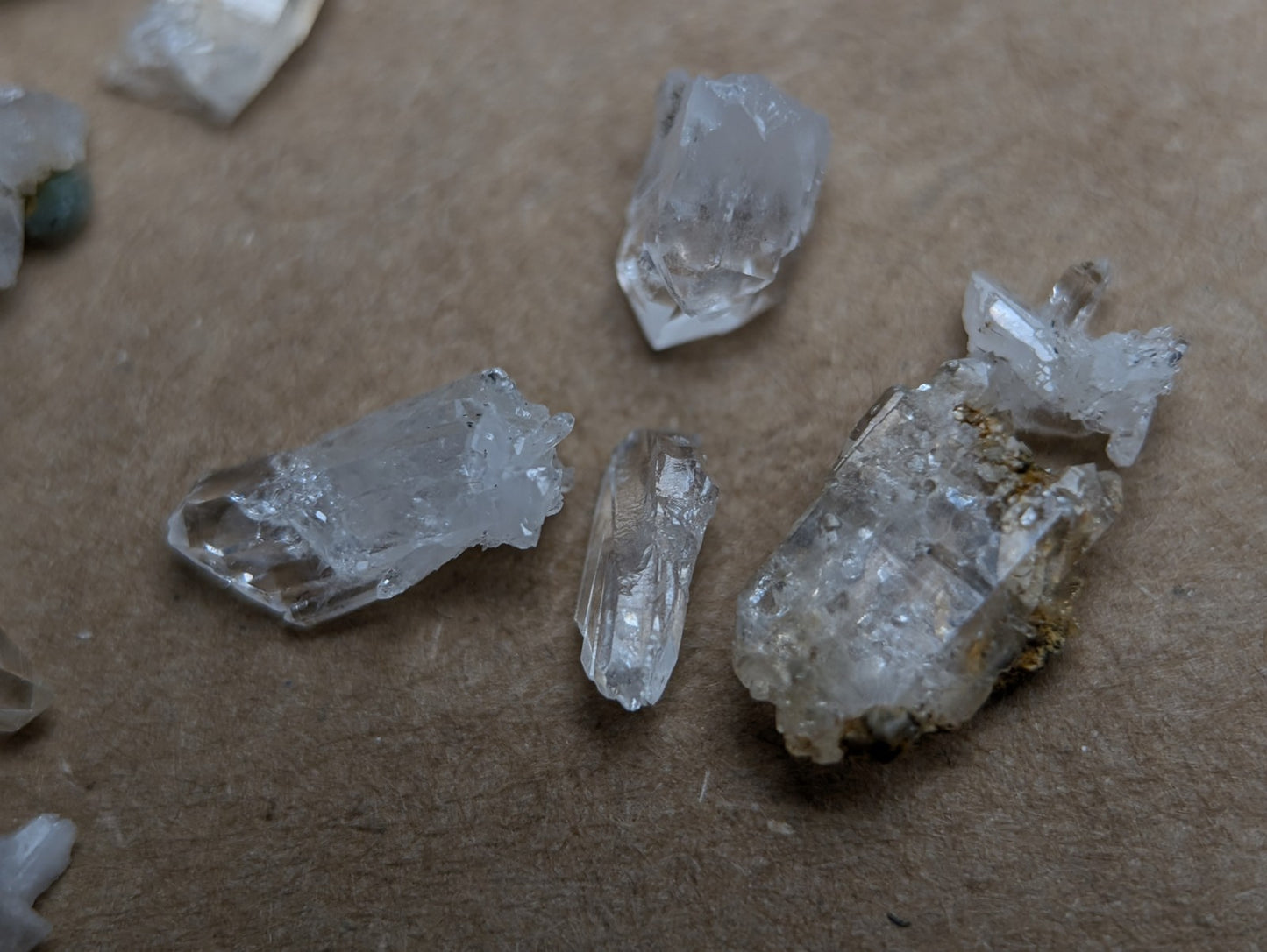 Small Solution Quartz + Cookeite, OOAK Set of x55, Saline County, Arkansas