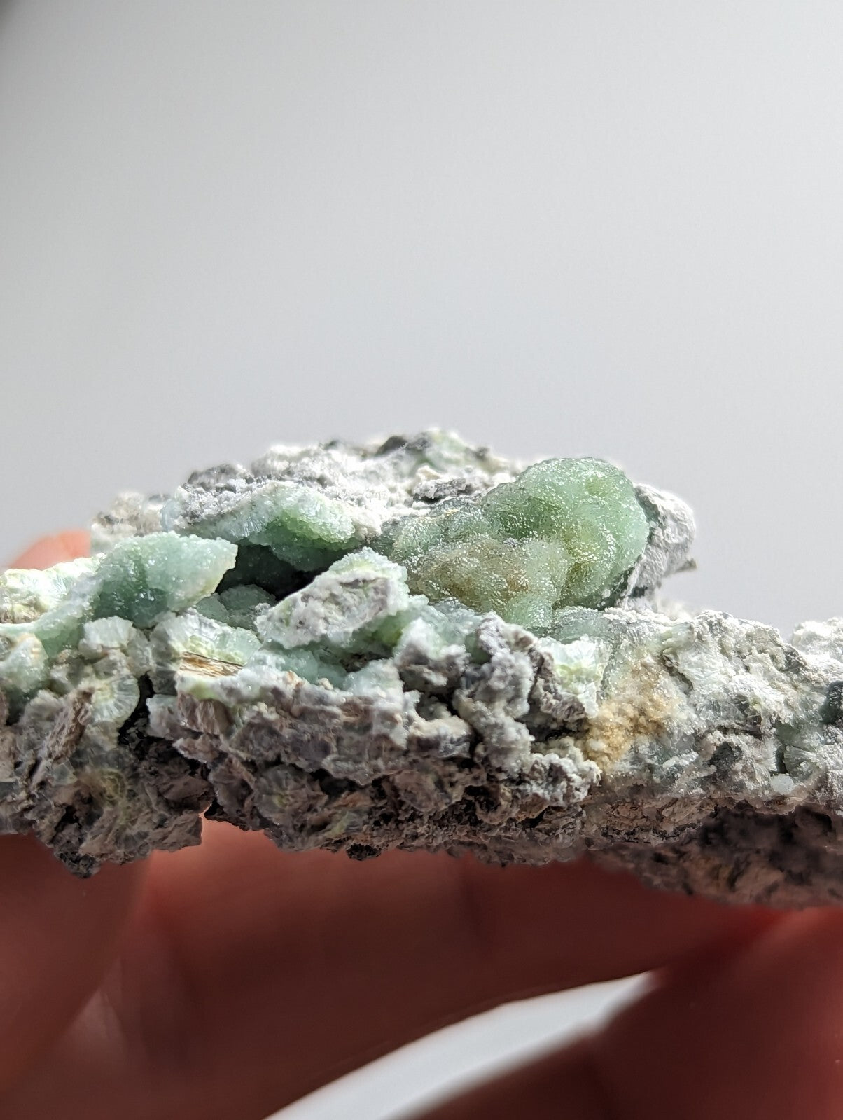 Wavellite - Mauldin Mountain, Arkansas, montgomery co.
