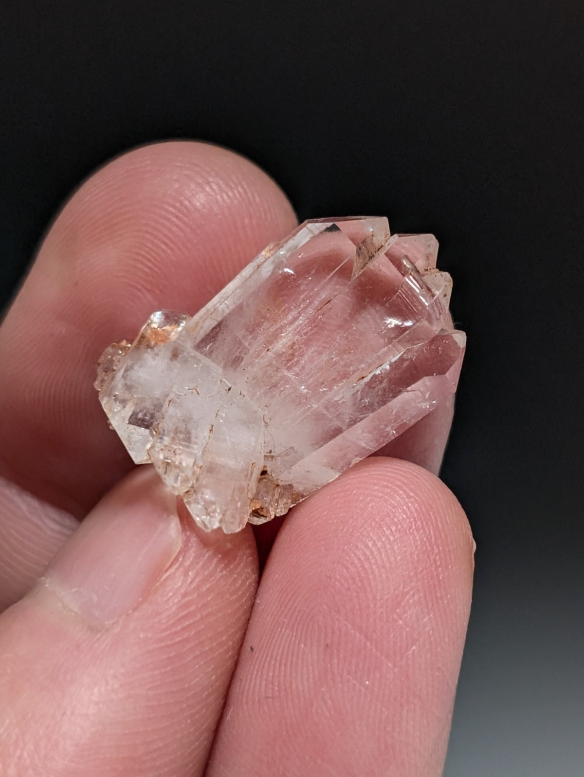 Unique Quartz Crystal Oddity, Double Terminated, Montgomery County, Arkansas