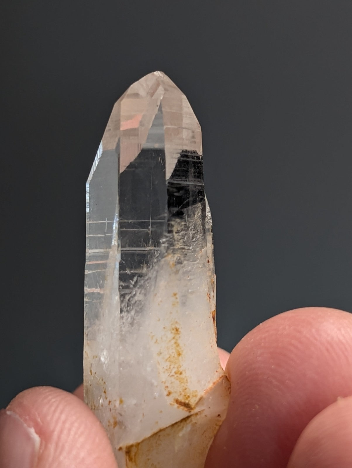 VERY Unique Quartz Crystal Point, Old Stock, Montgomery County, Arkansas, USA