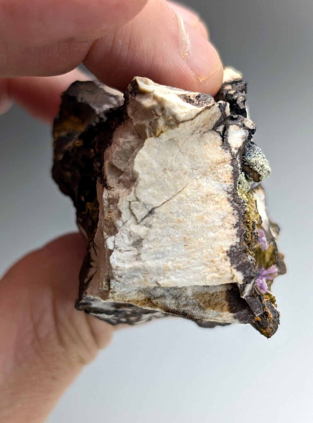Super Rare Strengite + Kidwellite, etc, Coon Creek Mine, Polk Co, Arkansas, A+++