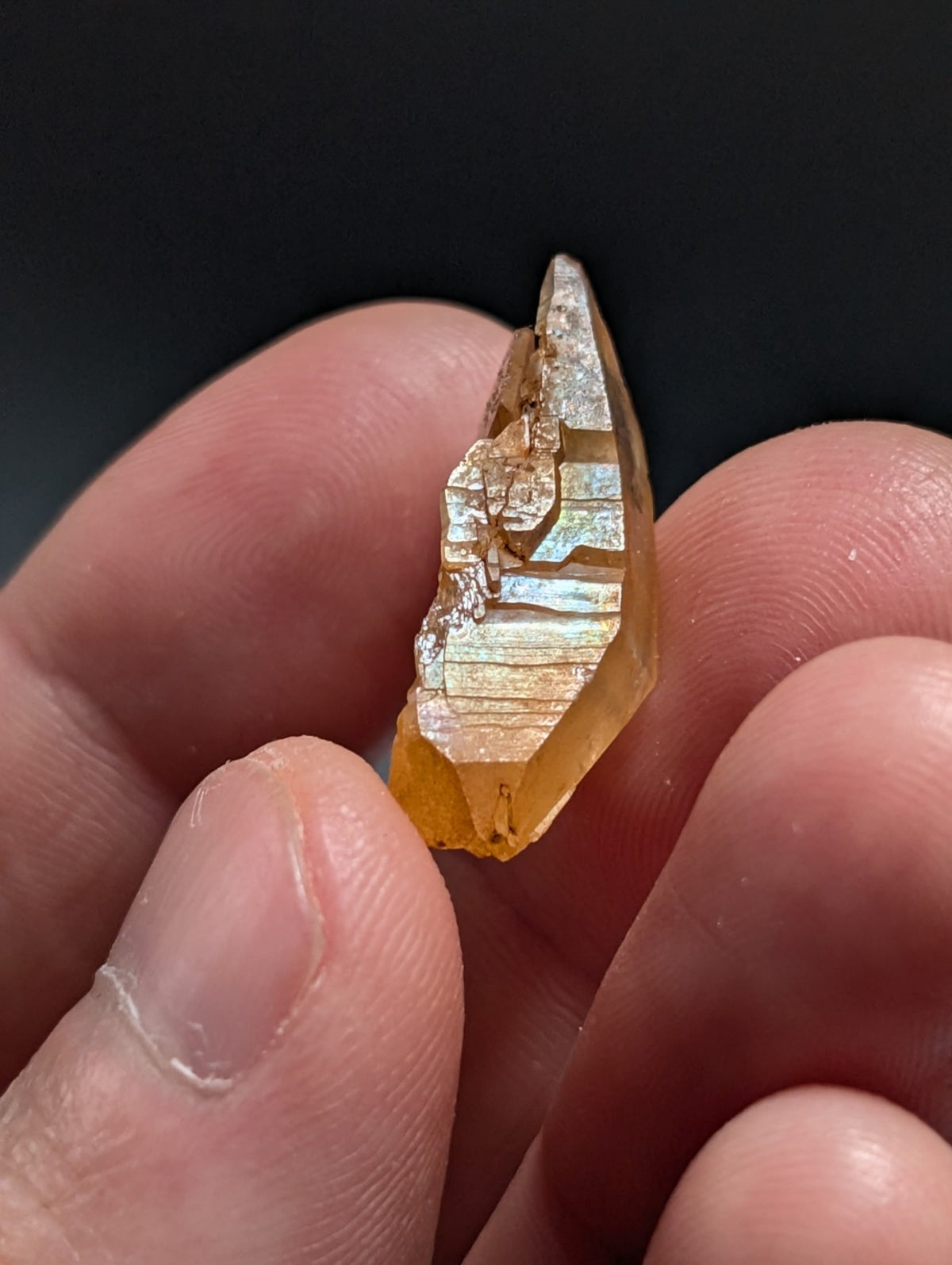Unique Quartz Crystal Oddity, Double Terminated, Garland County, Arkansas, USA