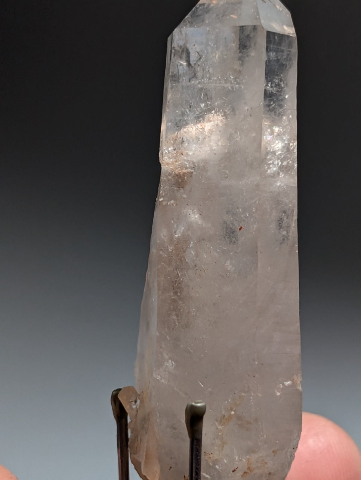 Quartz Crystal Point, Old Stock, Montgomery County, Arkansas, USA