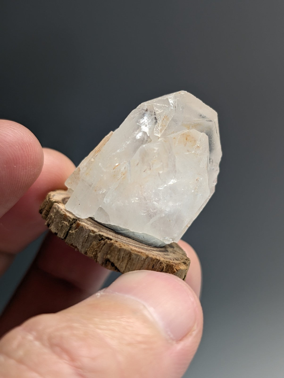 Growth Interference Quartz Crystal - Montgomery County, Arkansas, ooak, Unique