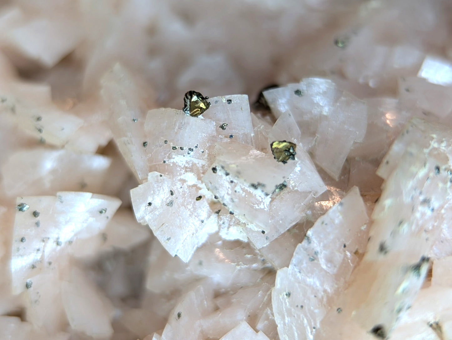 A+ Dolomite w/ Chalcopyrite, from Black Rock, Lawrence County, Arkansas, USA