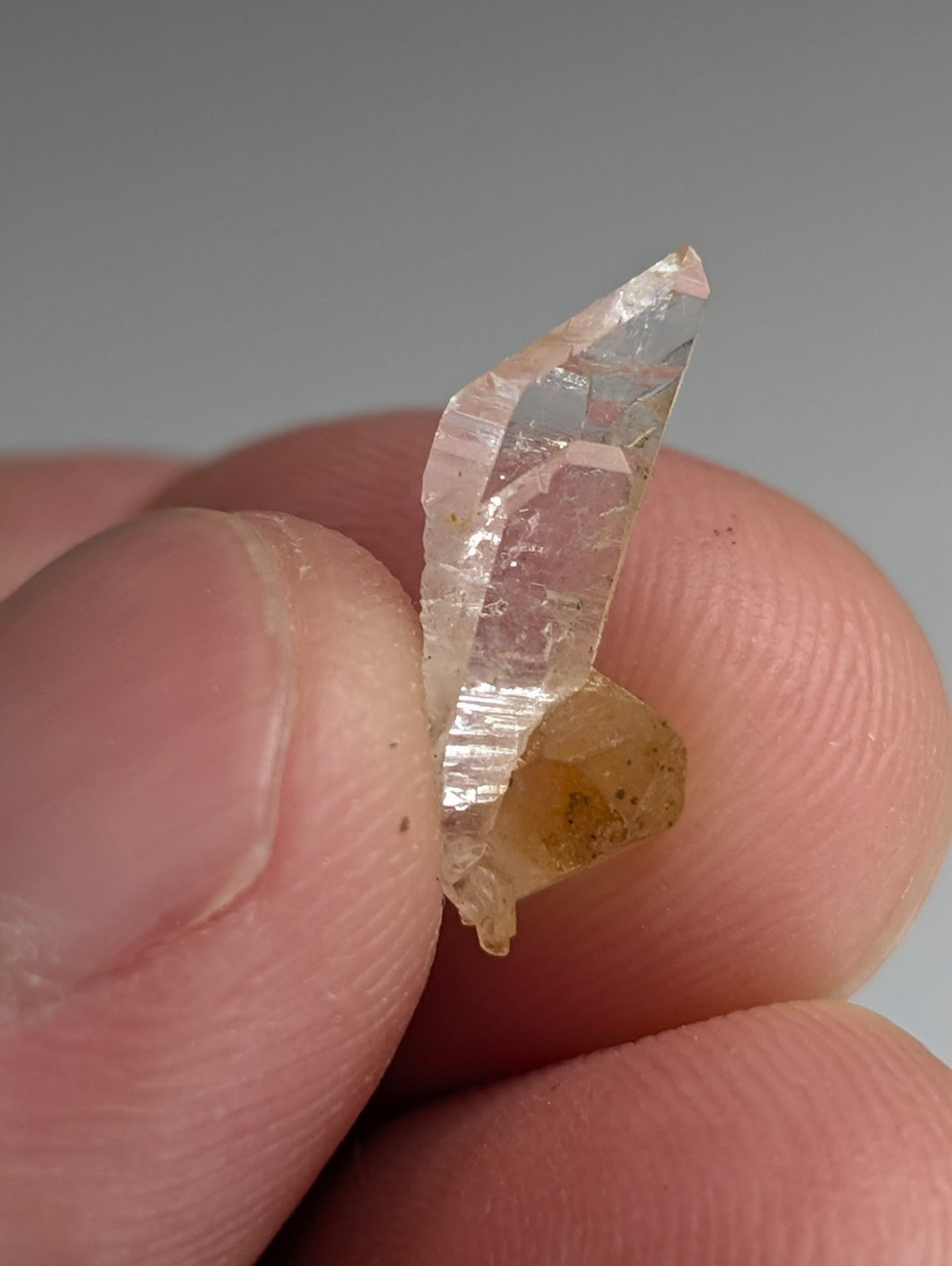 Set of 12 Arkansas Quartz Crystals, Natural Iridescence, Unique & OOAK, A+