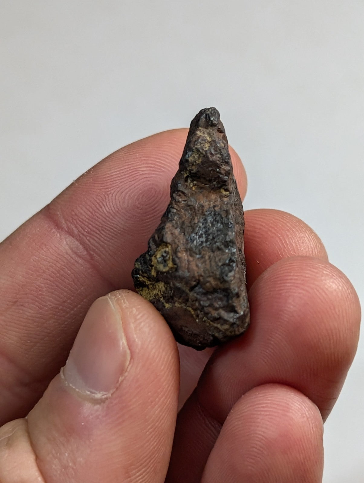 Garnet + Magnetite + Mica, OOAK set of 3, Magnet Cove, Arkansas,Unique Old Stock