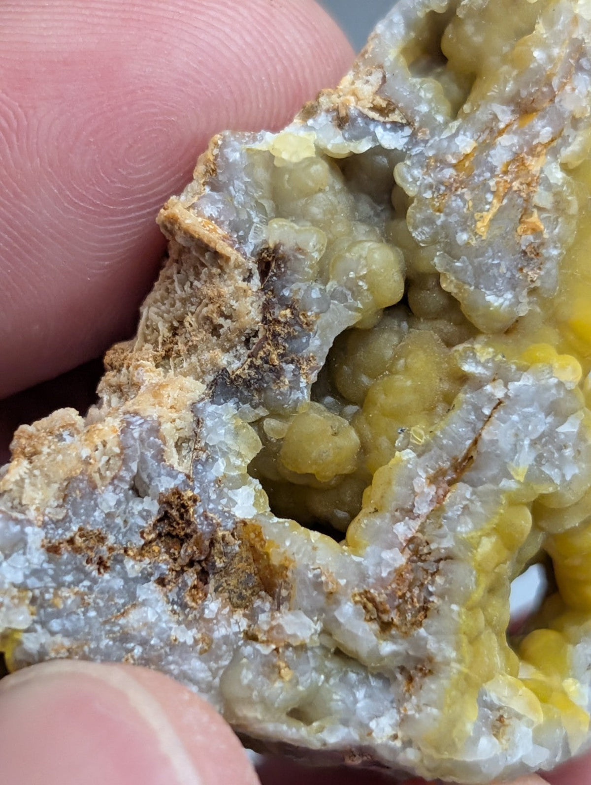 Turkey Fat Smithsonite, Rush Mining District, Marion Co, Arkansas, UV Reactive!!