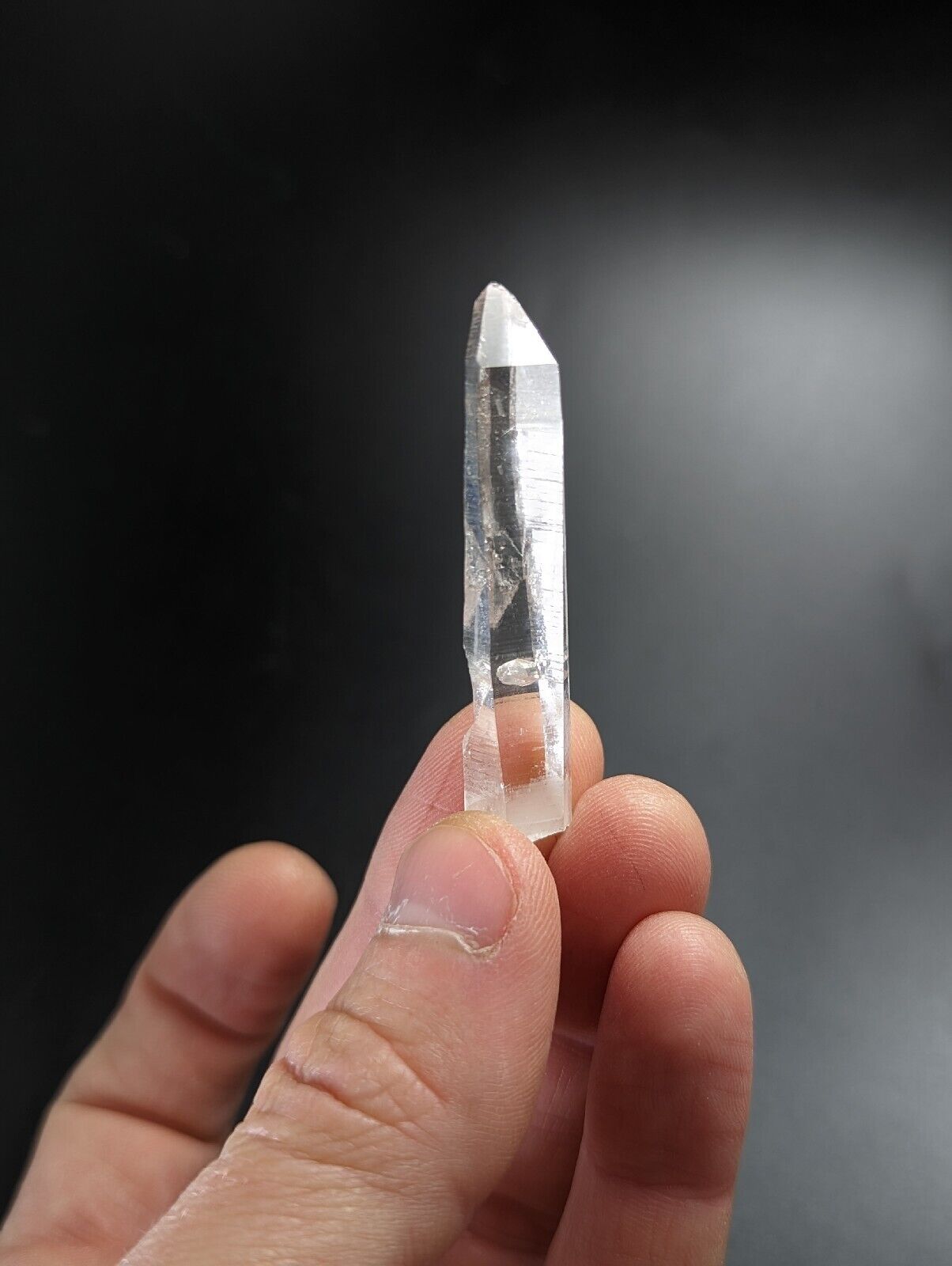 Laser Quartz Crystal Point - Montgomery County, Arkansas, ooak