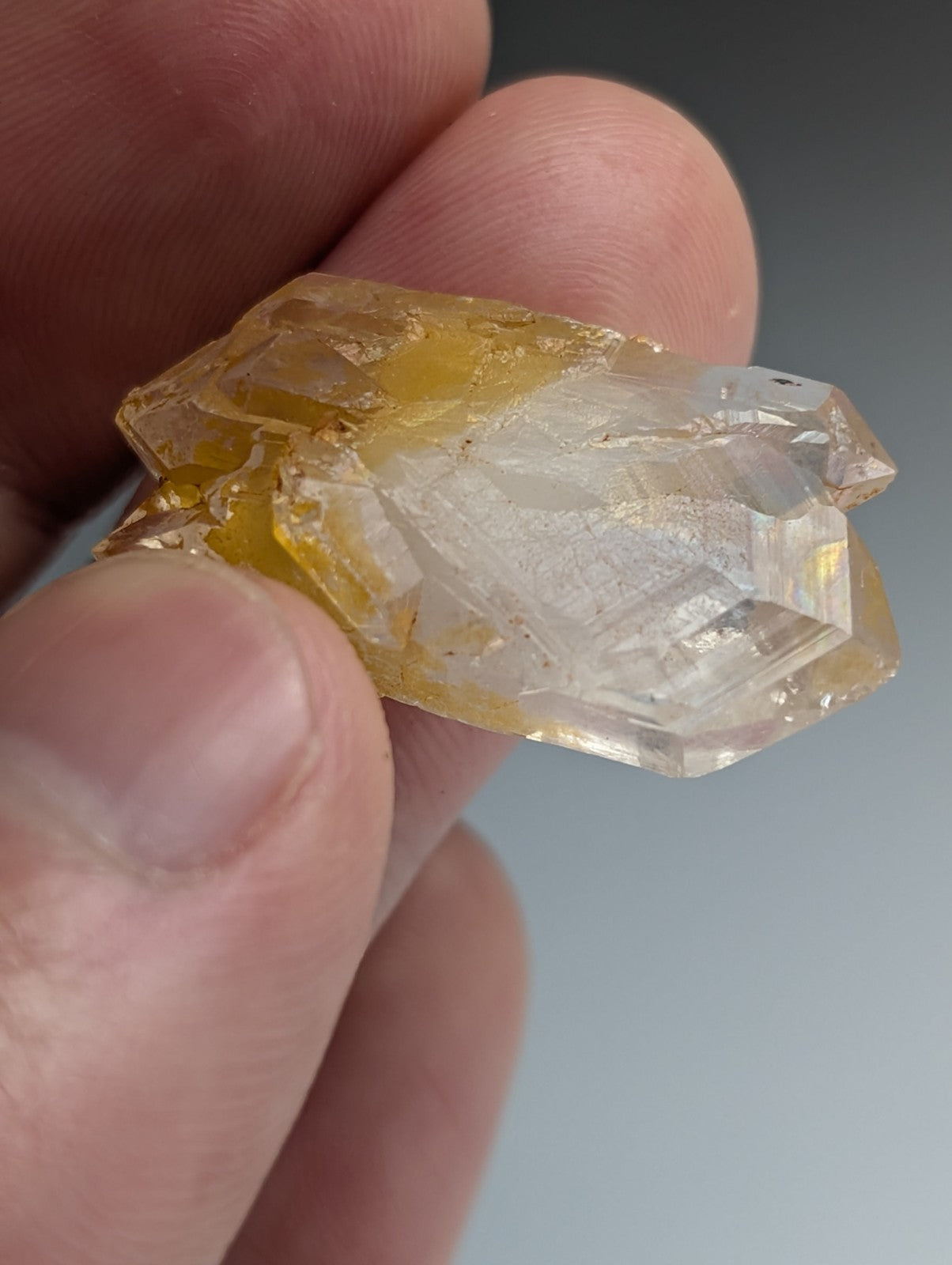 Unique Quartz Crystal Point w/ DT form, Garland County, Arkansas, USA
