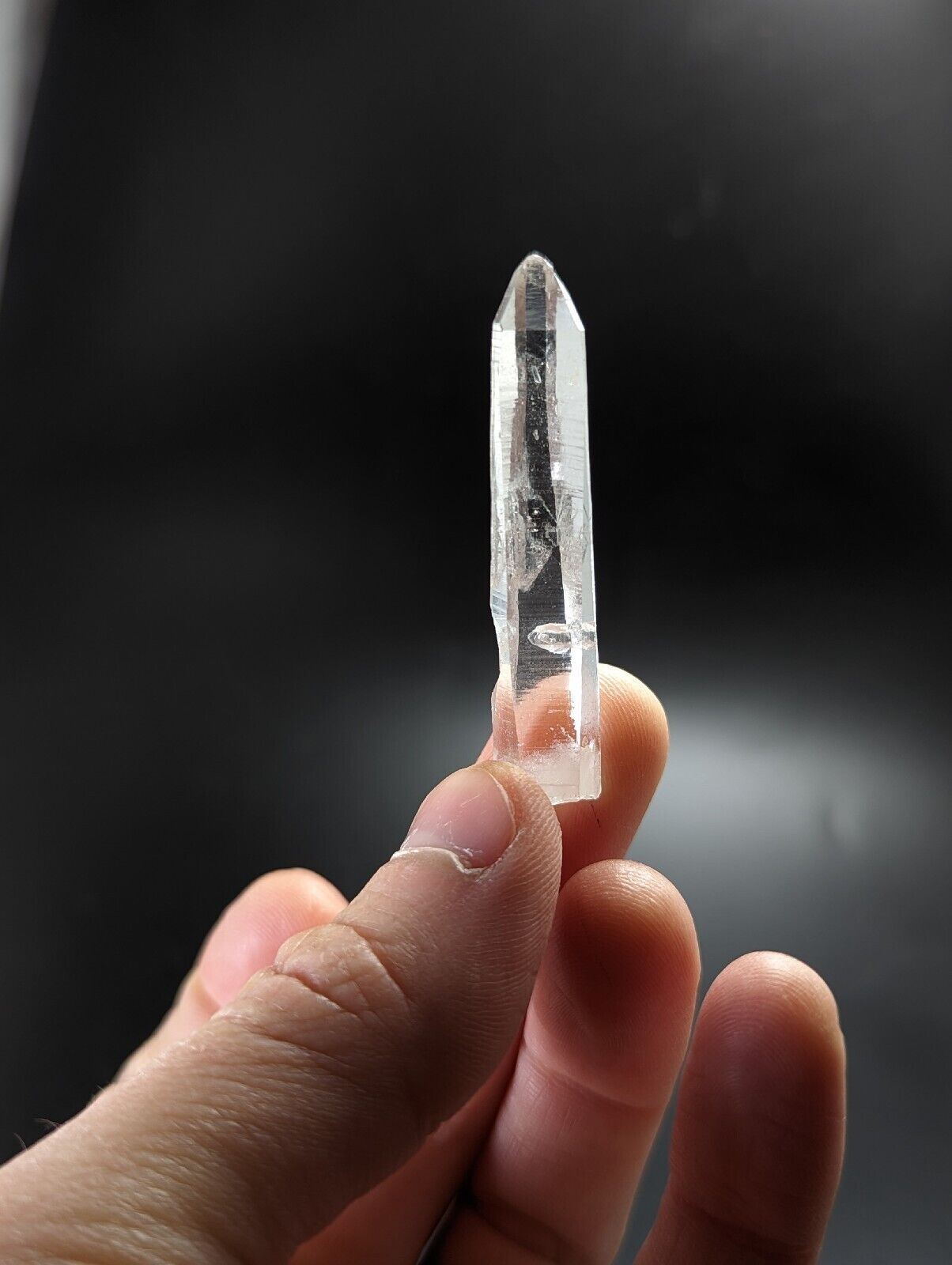 Laser Quartz Crystal Point - Montgomery County, Arkansas, ooak