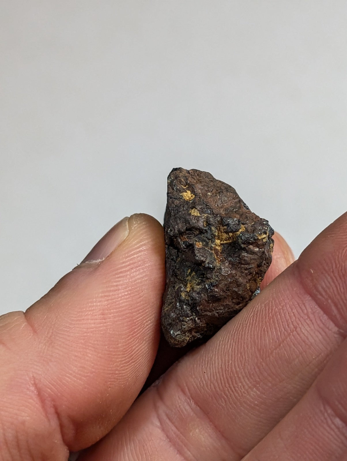 Garnet + Magnetite + Mica, OOAK set of 3, Magnet Cove, Arkansas,Unique Old Stock