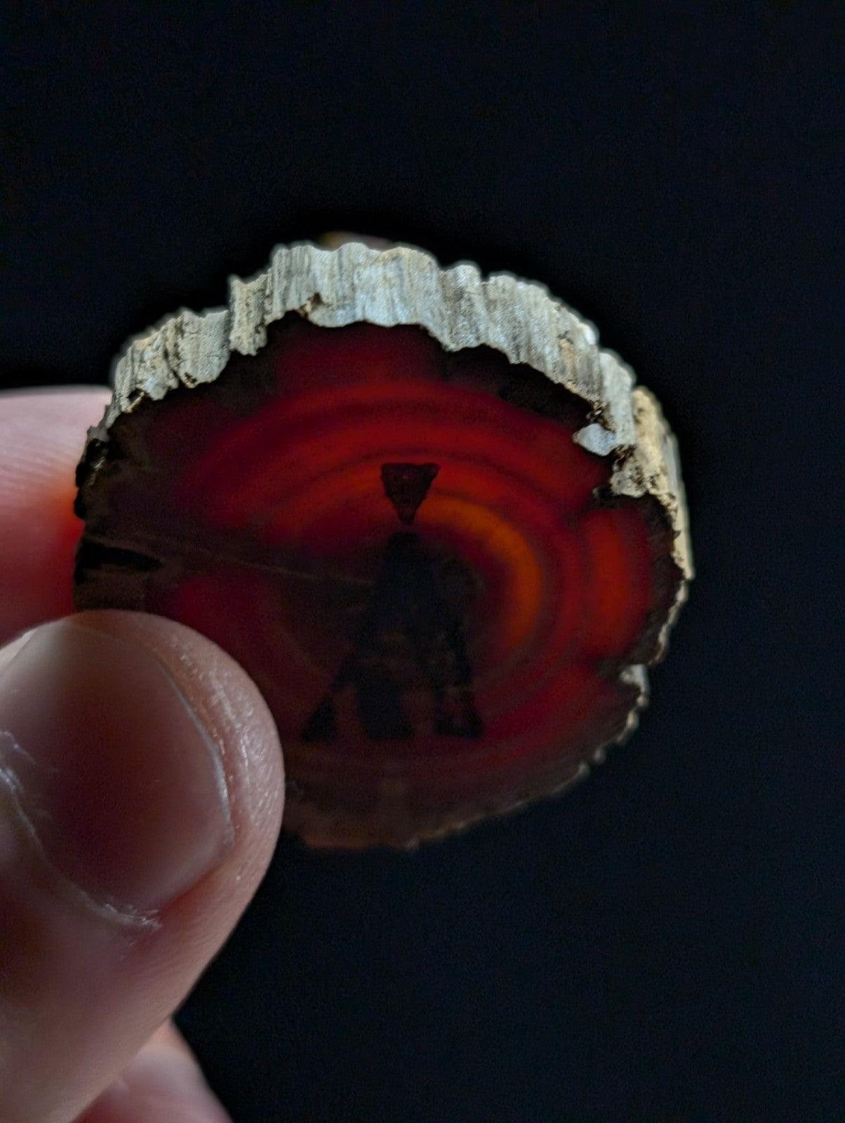 Optical Quartz Crystal Point, Old Stock, Montgomery County, Arkansas, w/ base