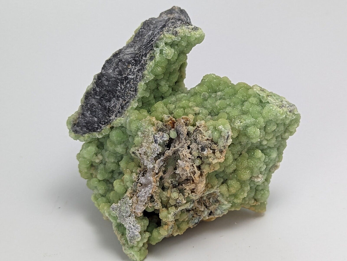 A + Bright Green Wavellite -Unique Stalactite - Mauldin Mountain Arkansas - Collectibles:Rocks Fossils &
