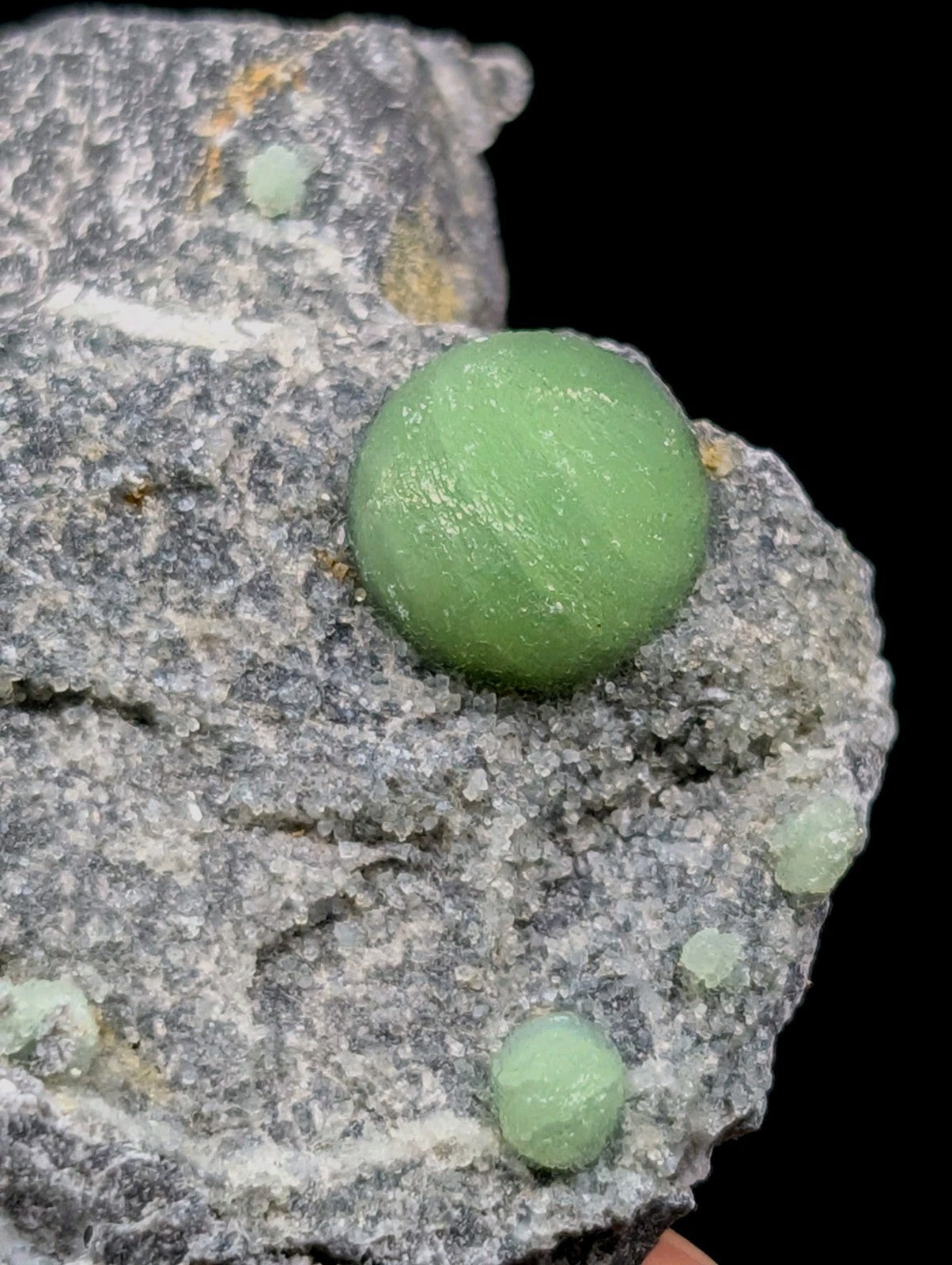 A + Green Wavellite -Old Stock - Mauldin Mountain Arkansas Amazing Specimen - Collectibles:Rocks Fossils &