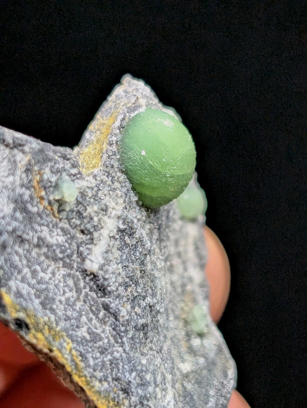A + Green Wavellite -Old Stock - Mauldin Mountain Arkansas Amazing Specimen - Collectibles:Rocks Fossils &