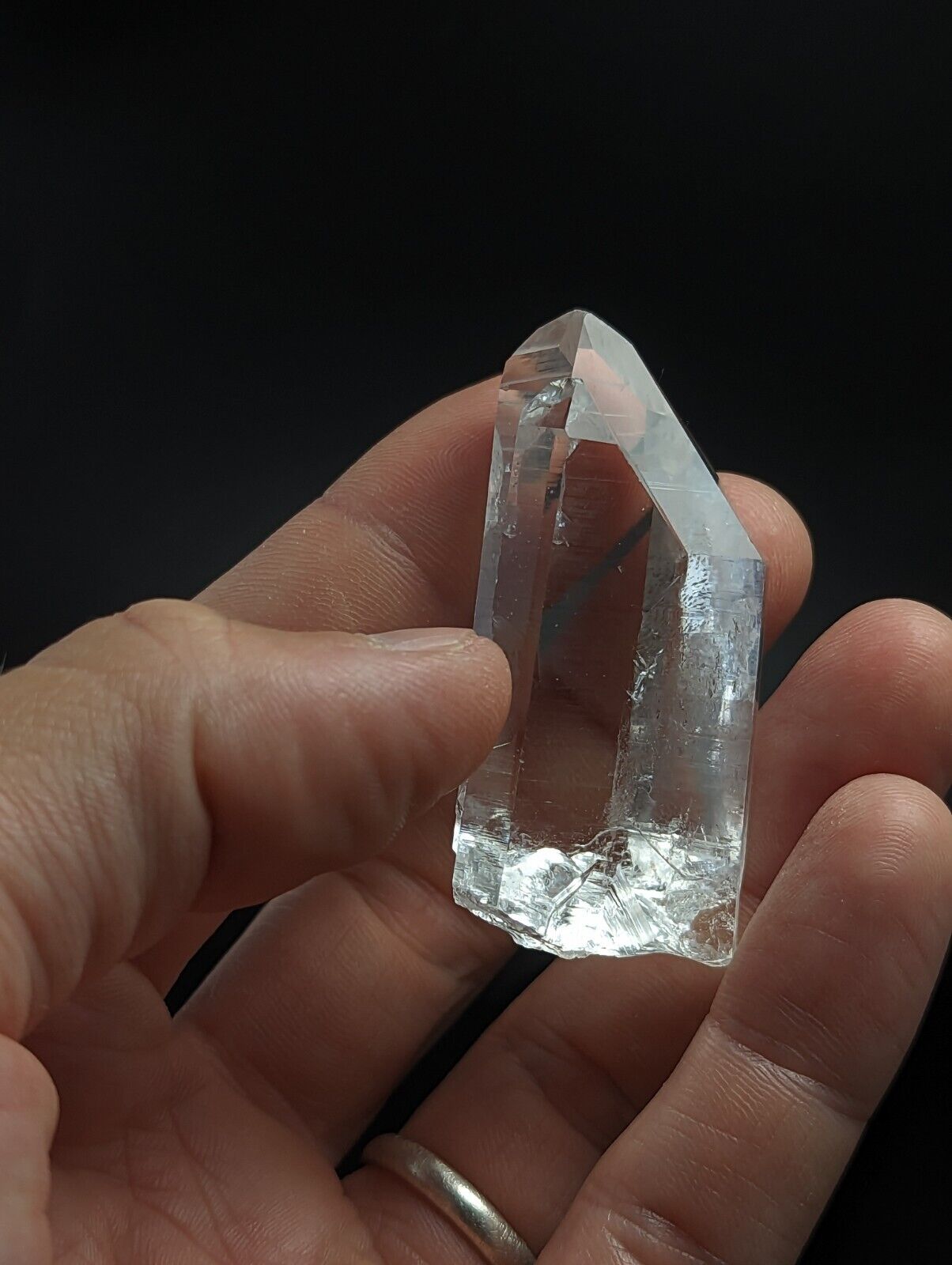 A + Optical Quartz Crystal Amazing Old Stock Garland County Arkansas ooak - Collectibles:Rocks Fossils &