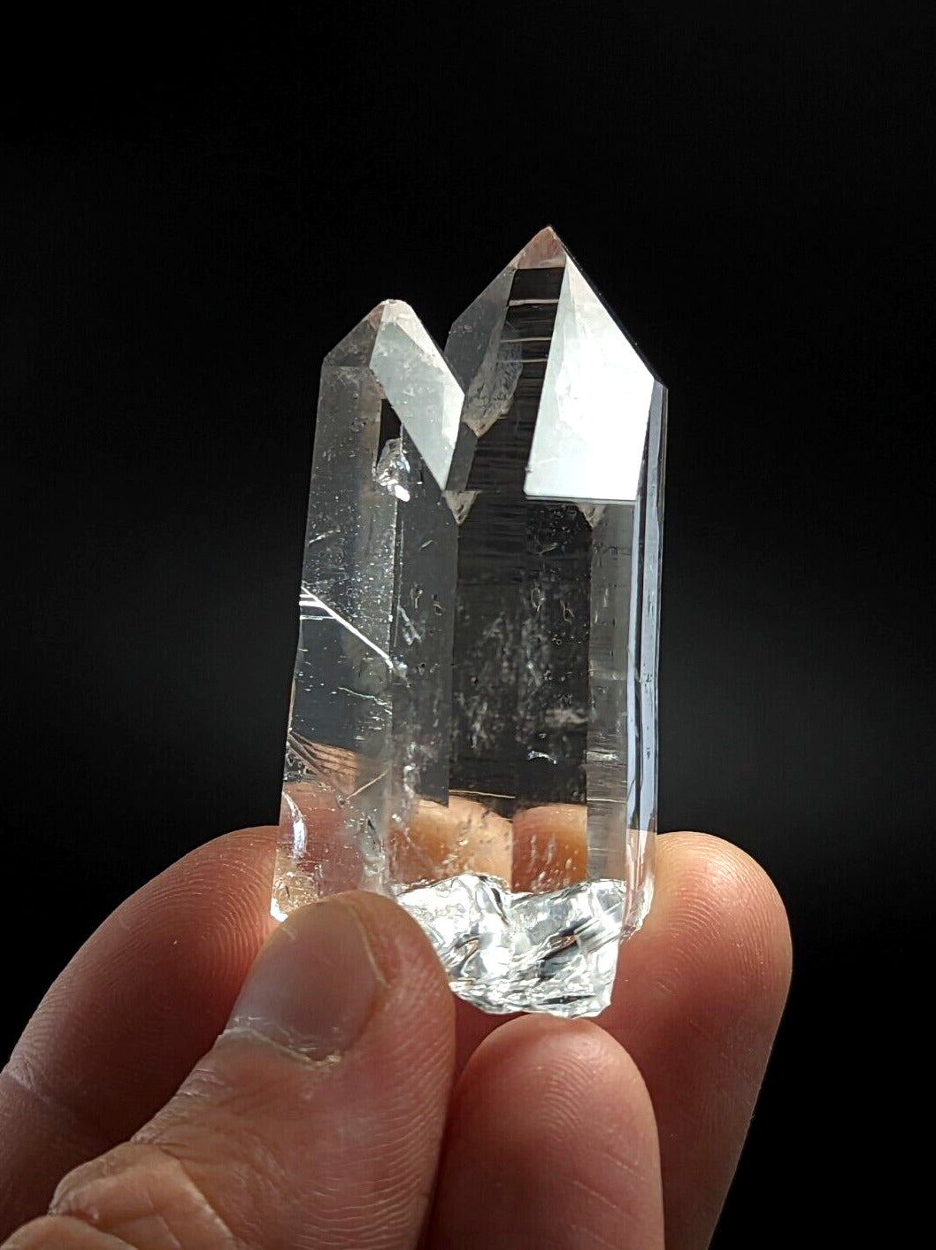 A + Optical Quartz Crystal Amazing Old Stock Garland County Arkansas ooak - Collectibles:Rocks Fossils &