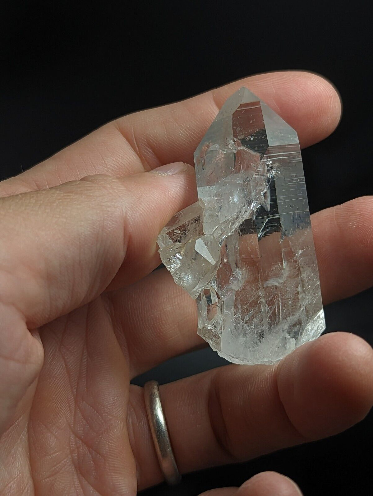 A + Penetrator Quartz Crystal Amazing Old Stock Garland County Arkansas ooak - Collectibles:Rocks Fossils &