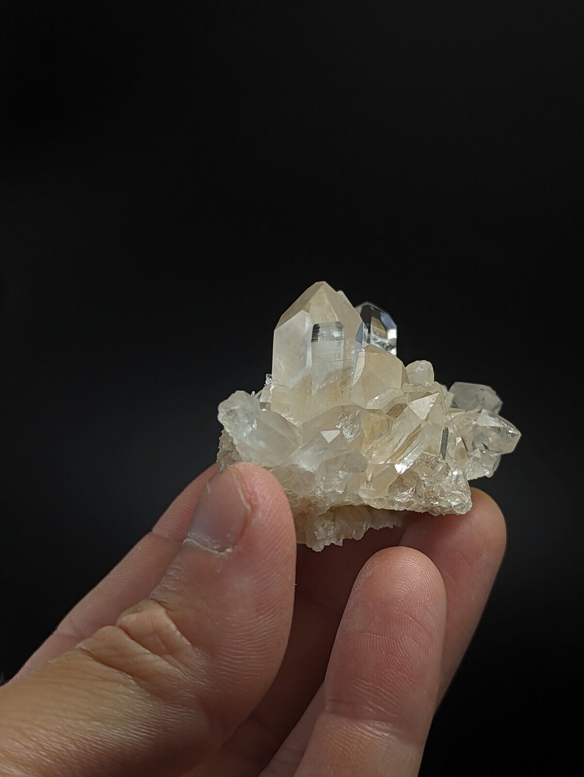 A + Quartz Crystal Cluster Amazing Old Stock Garland County Arkansas ooak - Collectibles:Rocks Fossils &