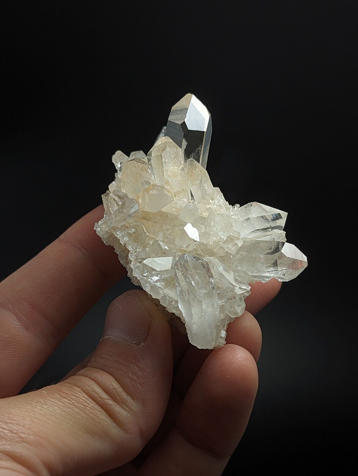A + Quartz Crystal Cluster Amazing Old Stock Garland County Arkansas ooak - Collectibles:Rocks Fossils &