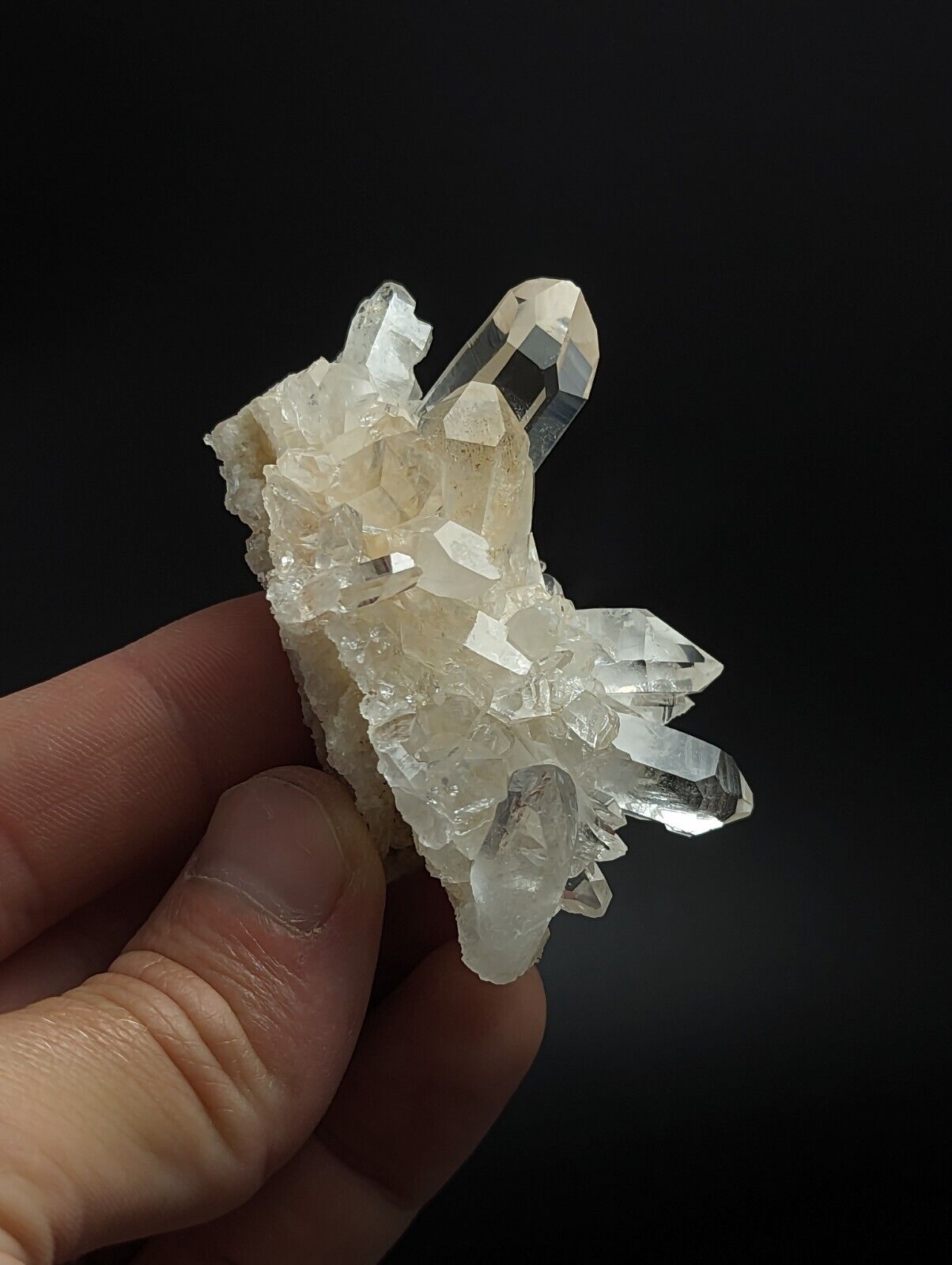 A + Quartz Crystal Cluster Amazing Old Stock Garland County Arkansas ooak - Collectibles:Rocks Fossils &