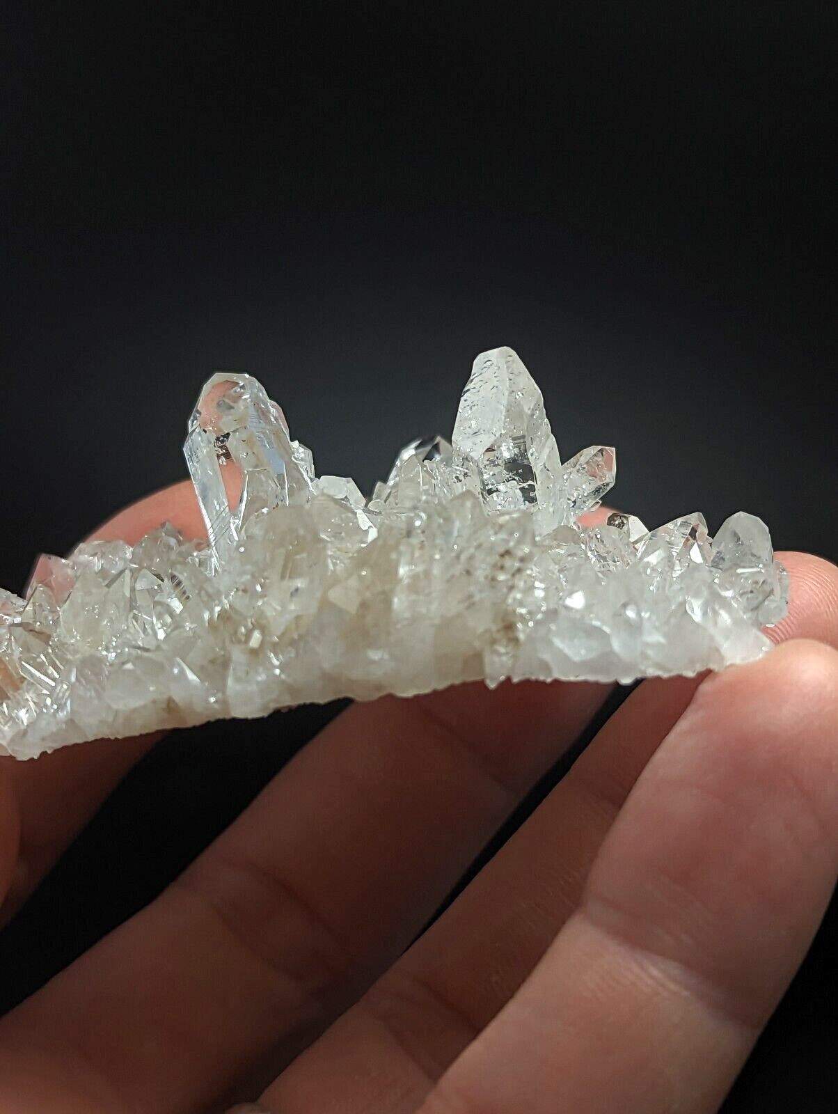 A + Quartz Crystal Cluster Amazing Old Stock Montgomery County Arkansas ooak - Collectibles:Rocks Fossils &