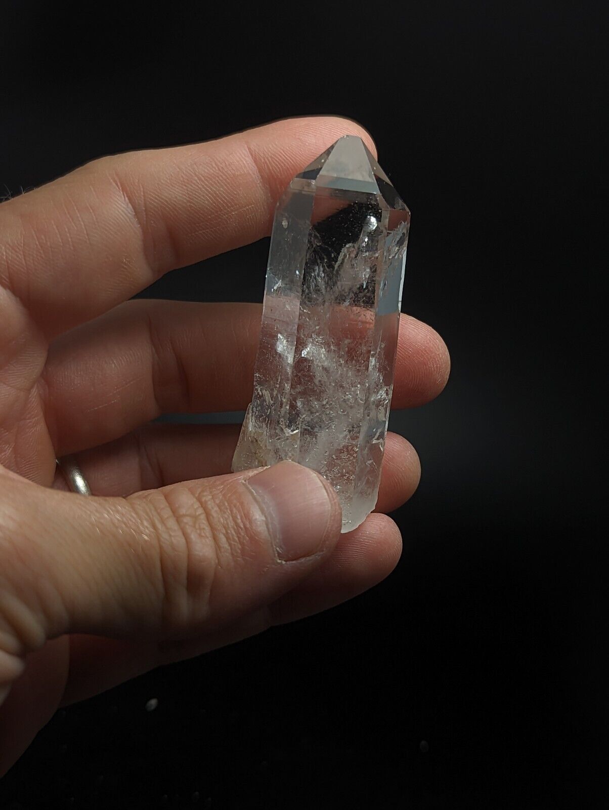 A + Quartz Crystal Point Amazing Old Stock Garland County Arkansas ooak - Collectibles:Rocks Fossils &