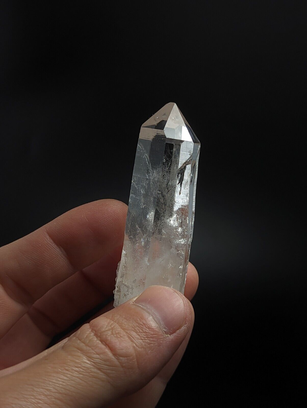 A + Quartz Crystal Point Amazing Old Stock Garland County Arkansas ooak - Collectibles:Rocks Fossils &