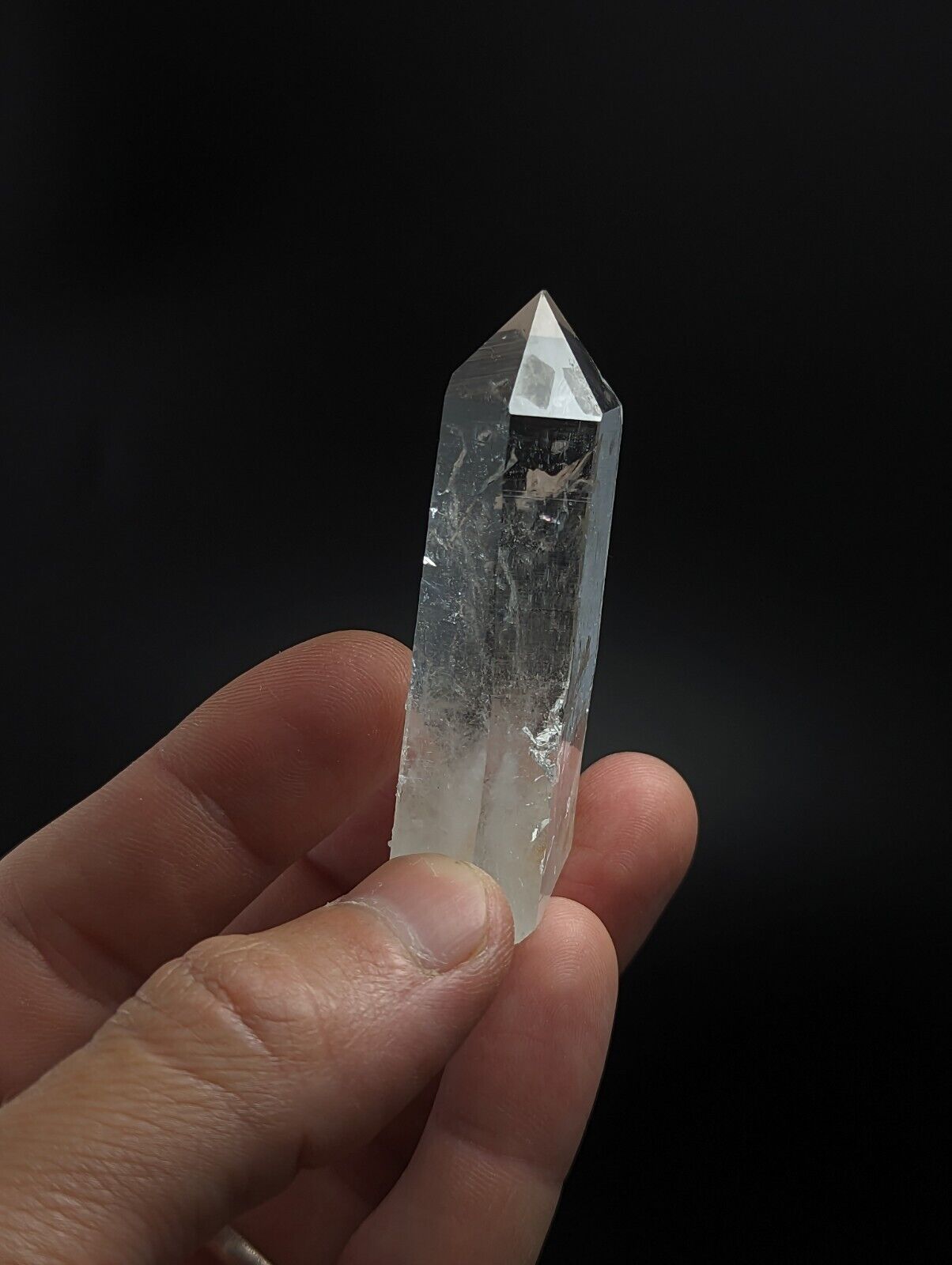 A + Quartz Crystal Point Amazing Old Stock Garland County Arkansas ooak - Collectibles:Rocks Fossils &