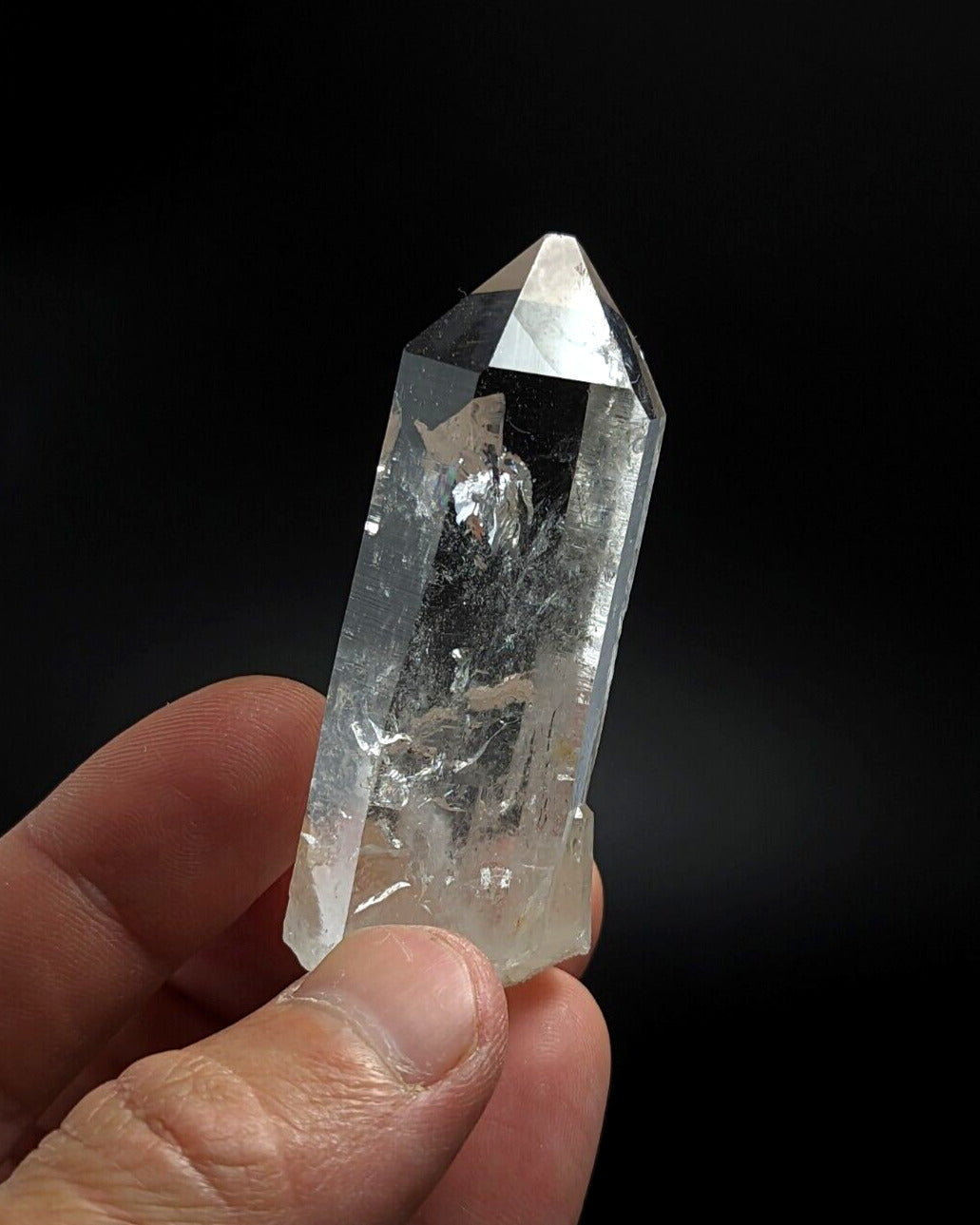 A + Quartz Crystal Point Amazing Old Stock Garland County Arkansas ooak - Collectibles:Rocks Fossils &