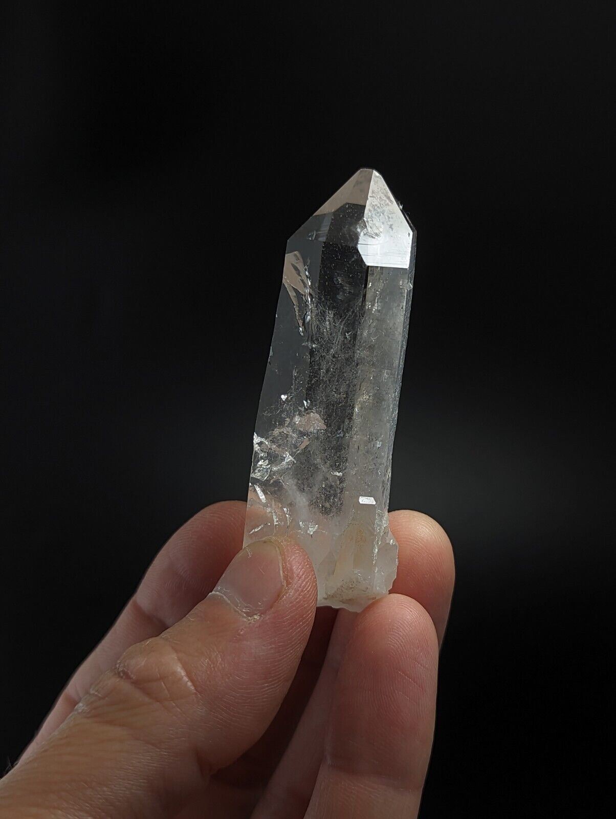 A + Quartz Crystal Point Amazing Old Stock Garland County Arkansas ooak - Collectibles:Rocks Fossils &