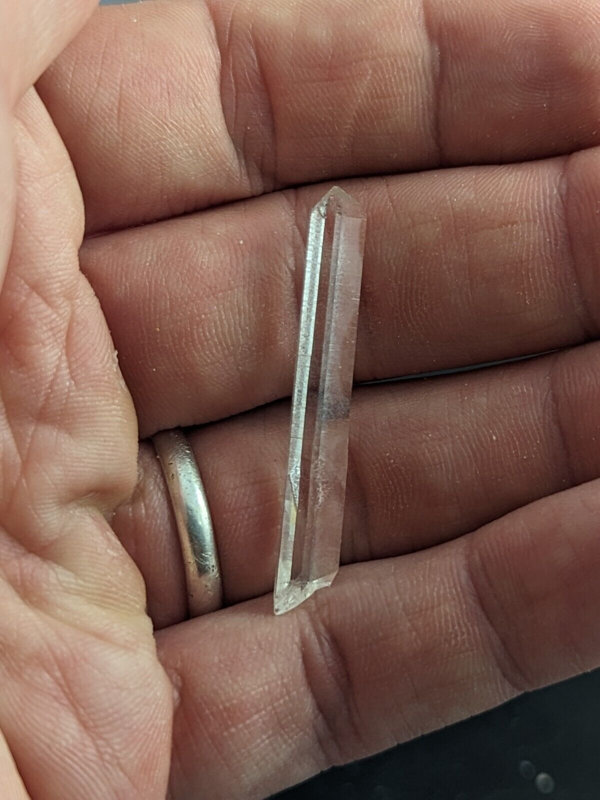 A + Quartz Crystal Point Collier Creek Montgomery County Arkansas ooak - Collectibles:Rocks Fossils & Minerals:Crystals