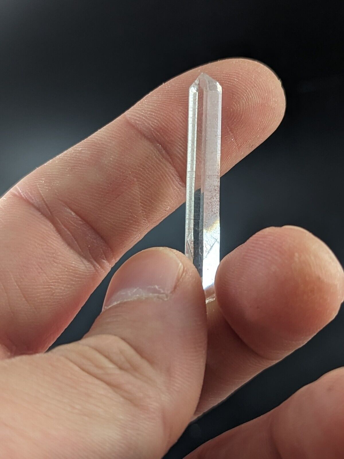 A + Quartz Crystal Point Collier Creek Montgomery County Arkansas ooak - Collectibles:Rocks Fossils & Minerals:Crystals