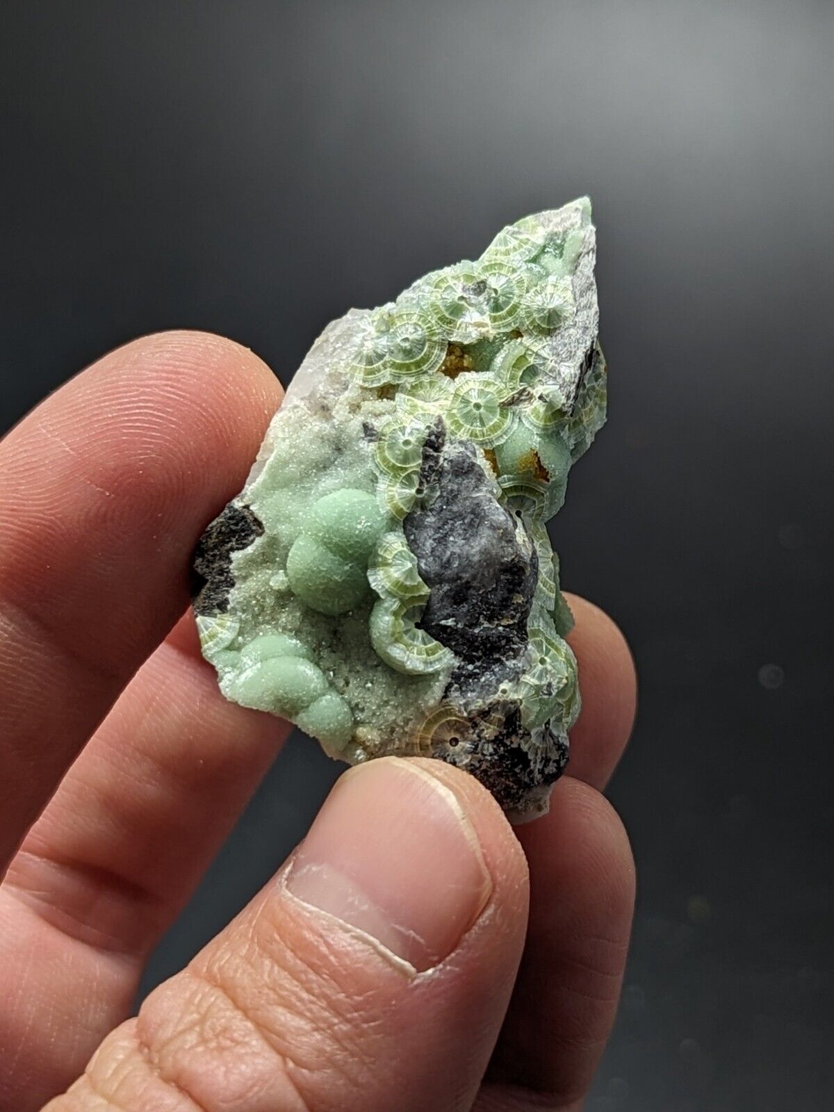 A + + + Wavellite - Fantastic Old Stock - Mauldin Mountain Arkansas ooak - Collectibles:Rocks Fossils &