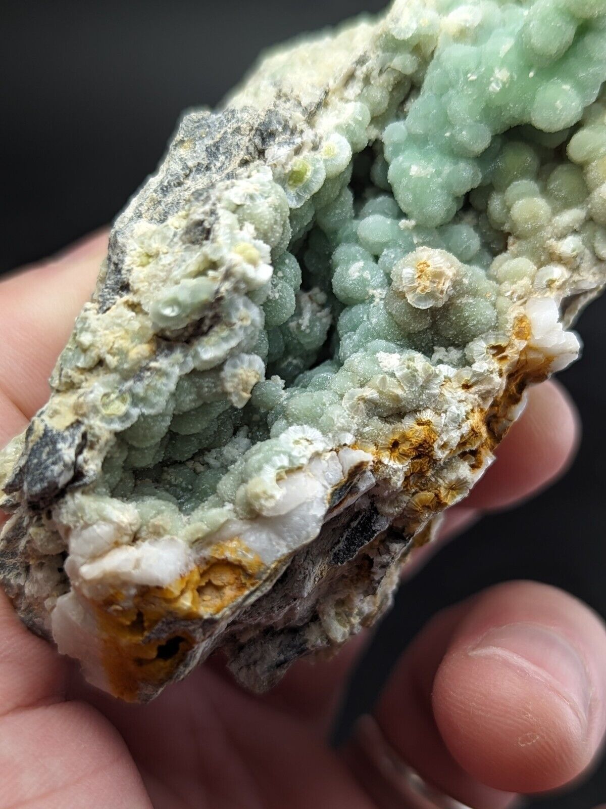Amazing A + Wavellite - Fantastic Old Stock - Mauldin Mountain Arkansas ooak - Collectibles:Rocks Fossils &