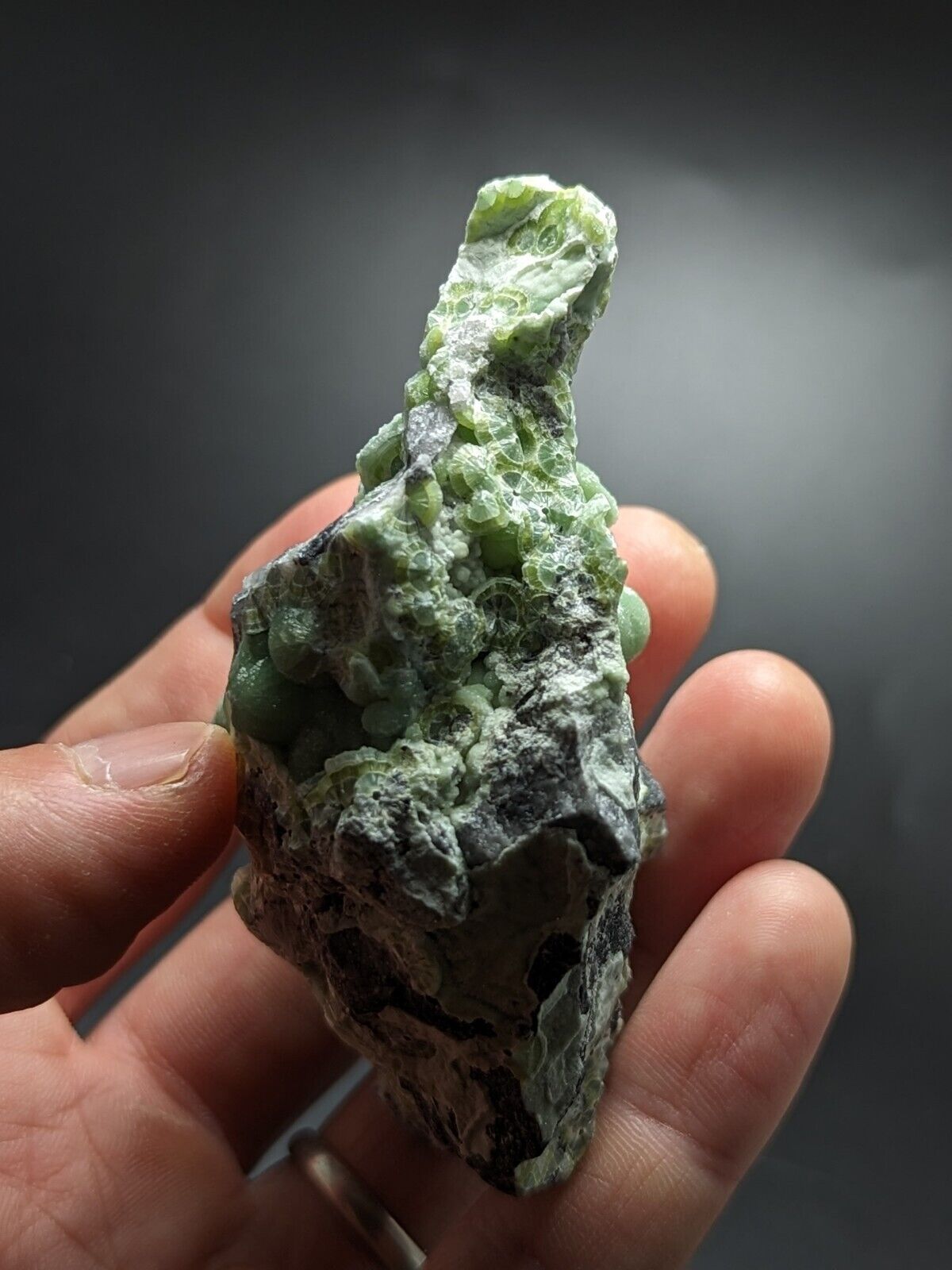 Amazing Green Wavellite - Fantastic Old Stock - Mauldin Mountain Arkansas ooak - Collectibles:Rocks Fossils &