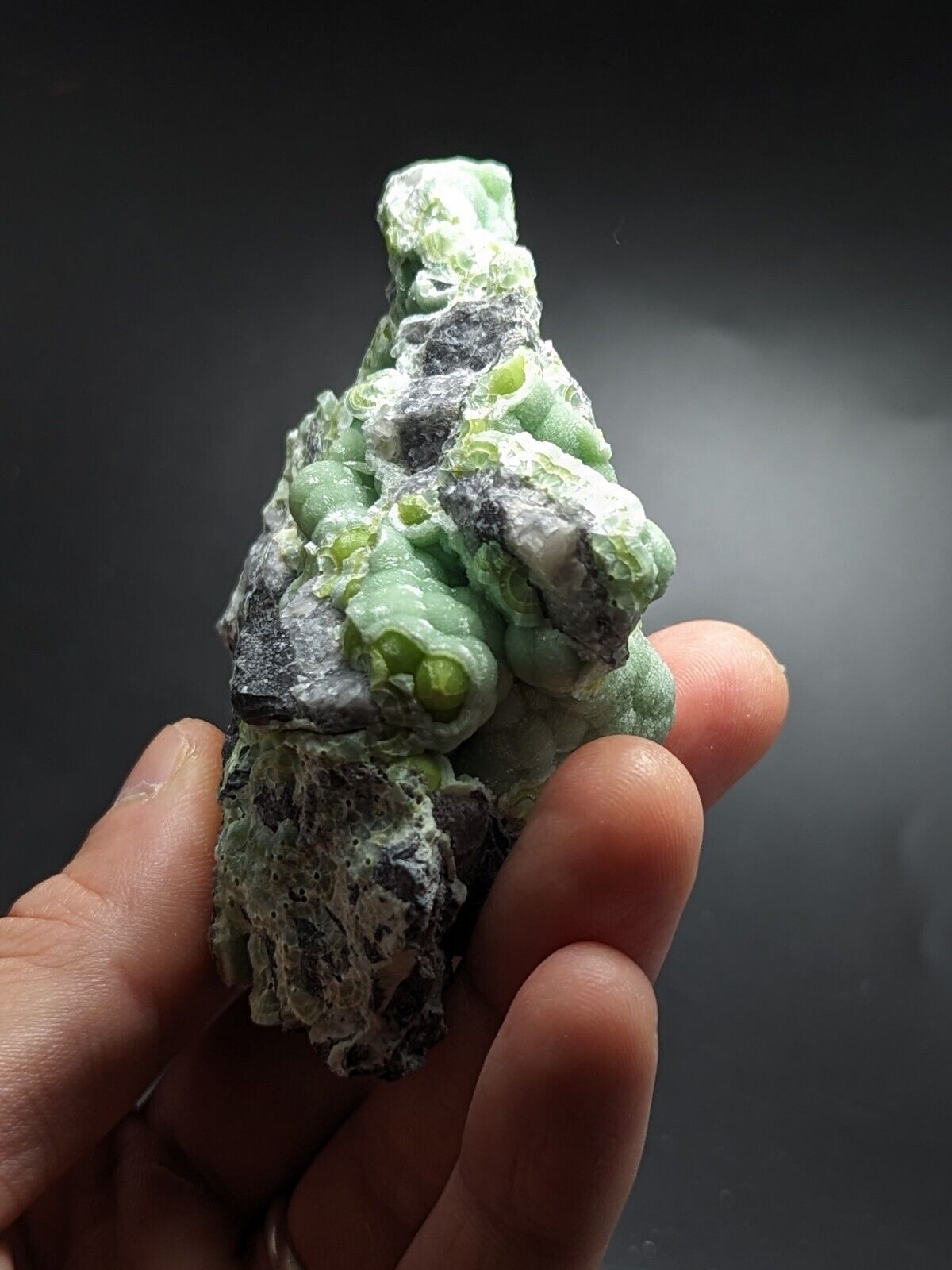 Amazing Green Wavellite - Fantastic Old Stock - Mauldin Mountain Arkansas ooak - Collectibles:Rocks Fossils &