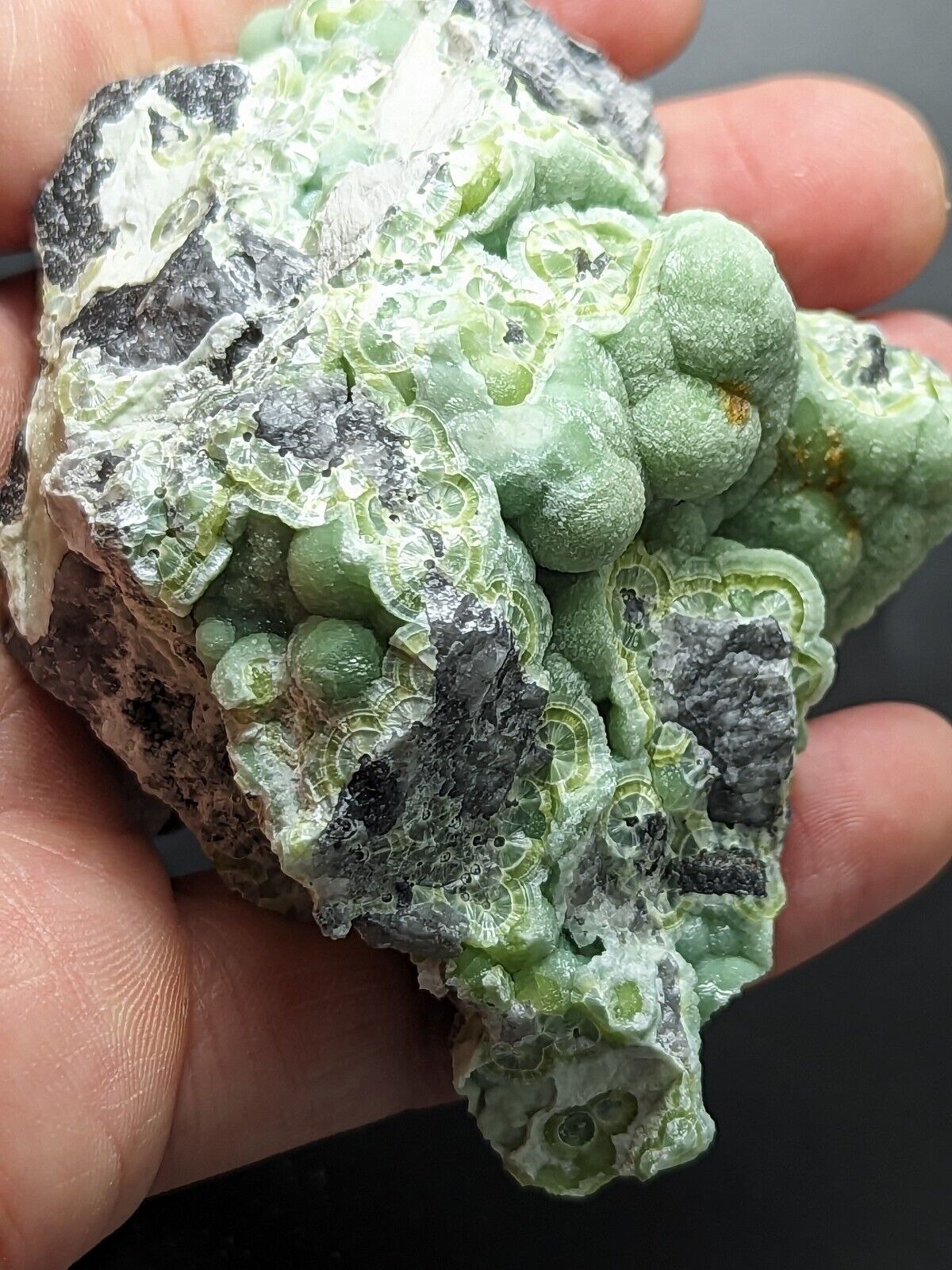 Amazing Green Wavellite - Fantastic Old Stock - Mauldin Mountain Arkansas ooak - Collectibles:Rocks Fossils &