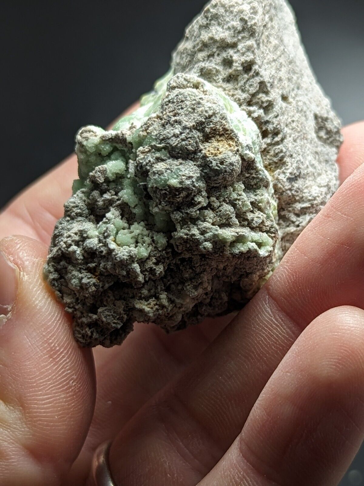 Amazing Green Wavellite - Fantastic Old Stock - Mauldin Mountain Arkansas ooak - Collectibles:Rocks Fossils &