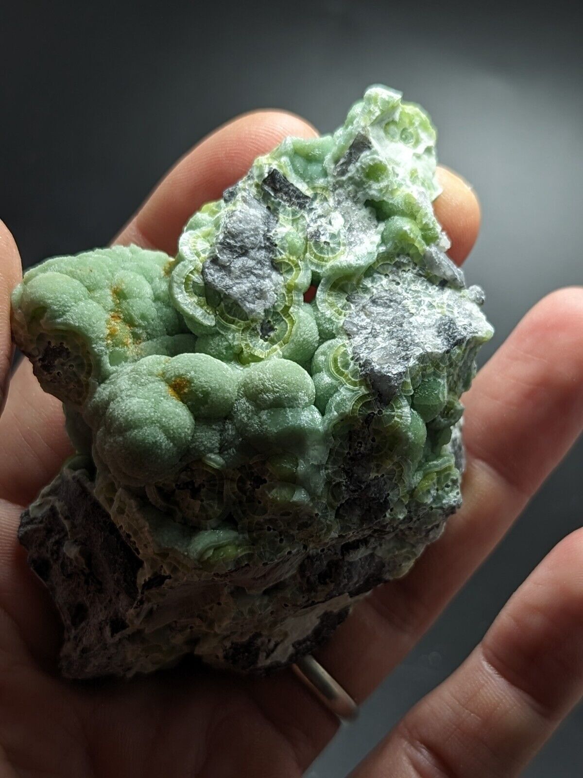 Amazing Green Wavellite - Fantastic Old Stock - Mauldin Mountain Arkansas ooak - Collectibles:Rocks Fossils &