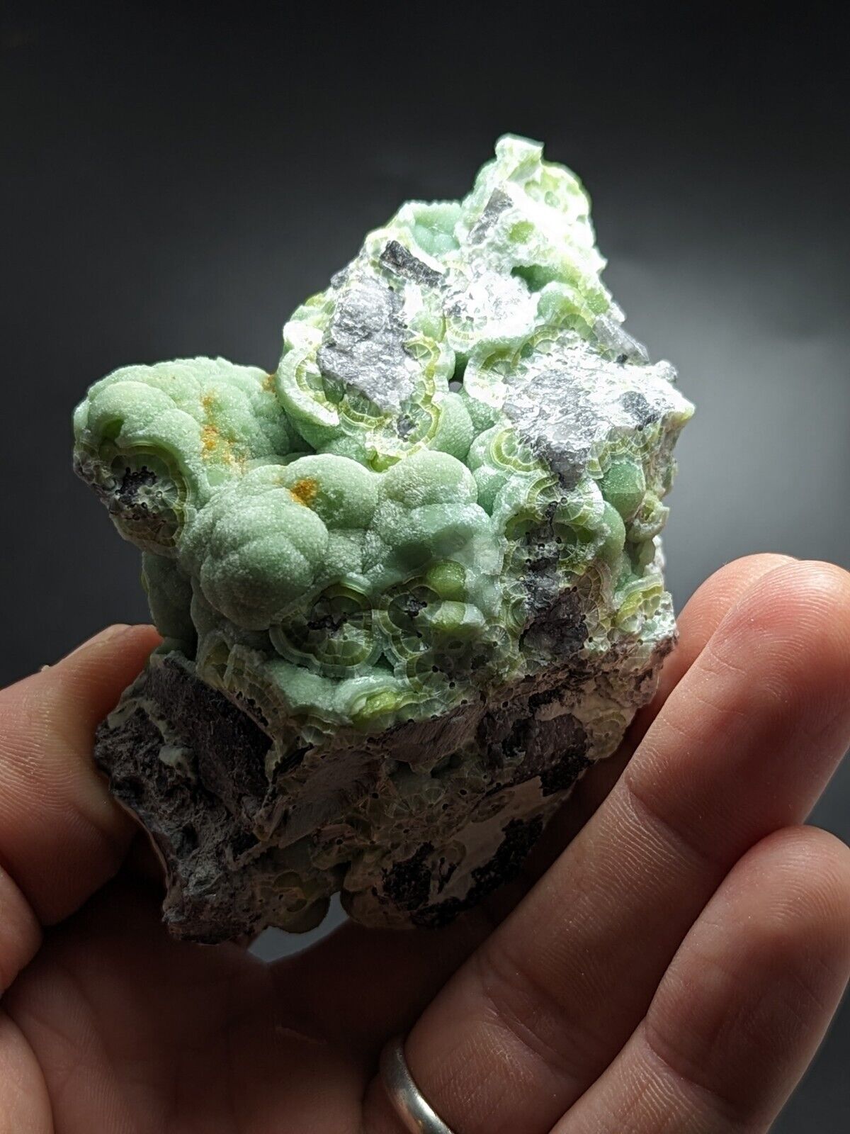Amazing Green Wavellite - Fantastic Old Stock - Mauldin Mountain Arkansas ooak - Collectibles:Rocks Fossils &