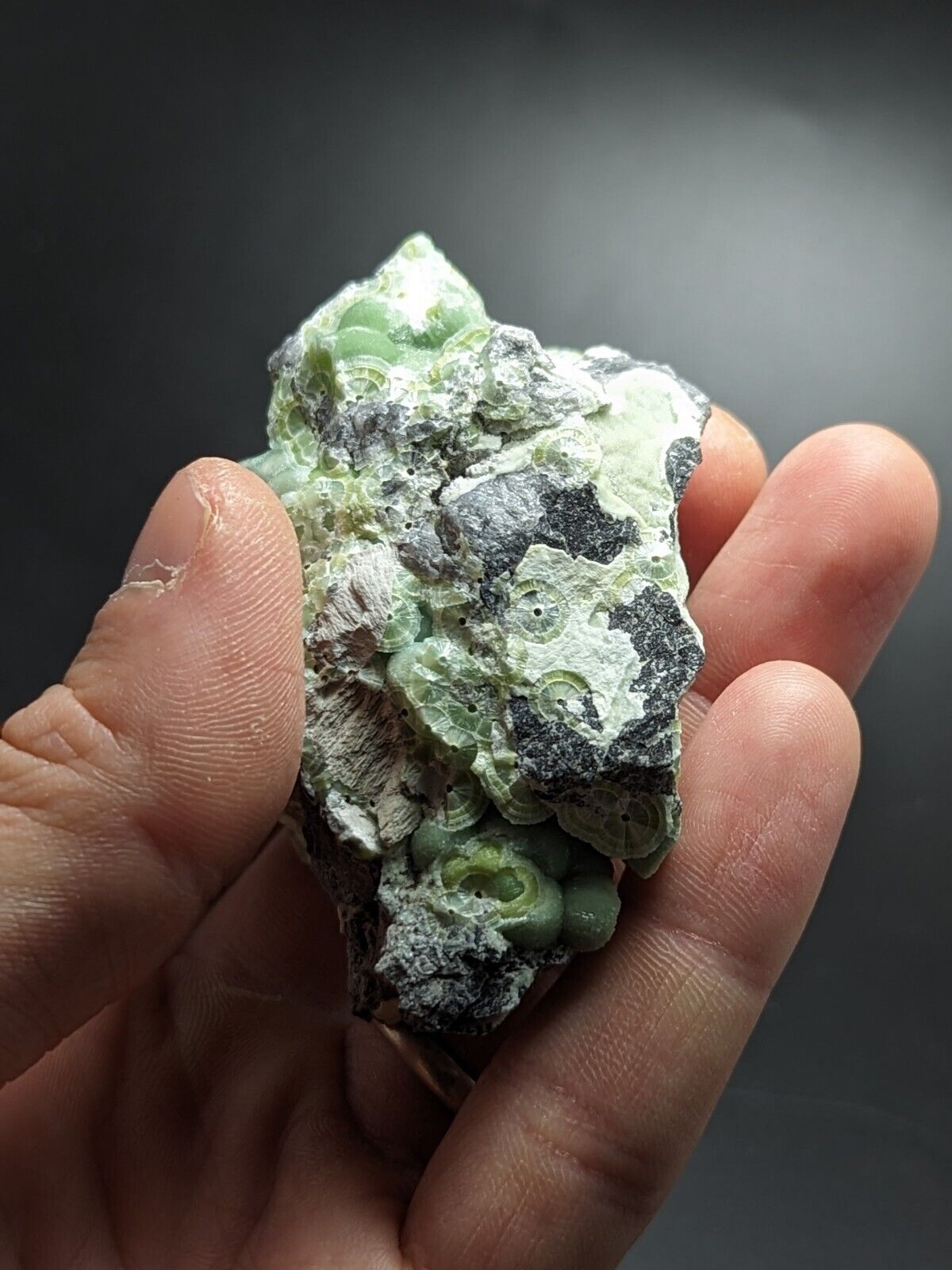 Amazing Green Wavellite - Fantastic Old Stock - Mauldin Mountain Arkansas ooak - Collectibles:Rocks Fossils &