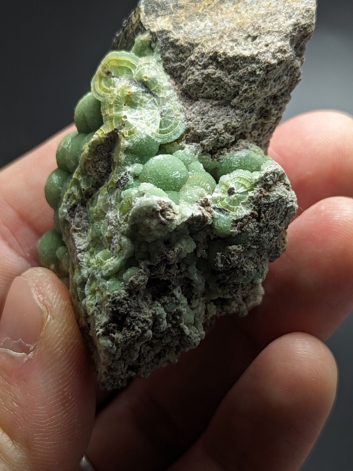 Amazing Green Wavellite - Fantastic Old Stock - Mauldin Mountain Arkansas ooak - Collectibles:Rocks Fossils &