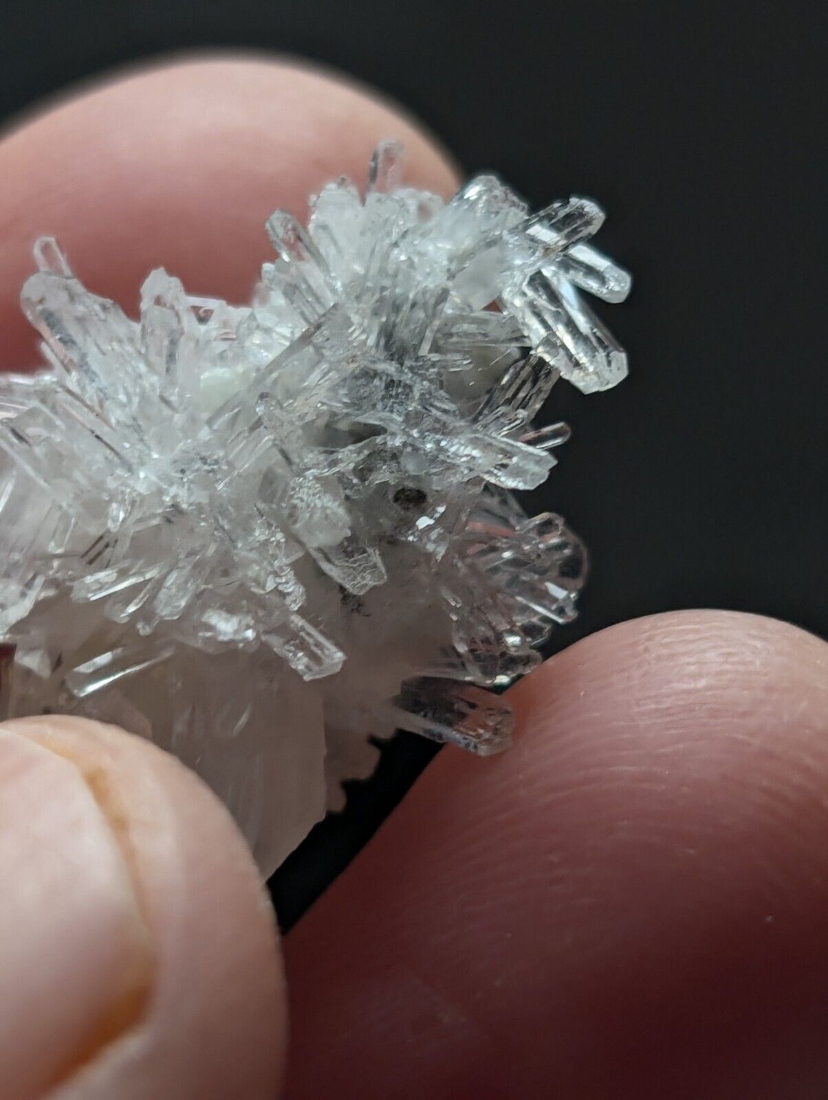 Amazing Jeffrey Quarry Quartz Crystal + Cookeite Ultra Rare Arkansas Old Stock - Collectibles:Rocks Fossils &