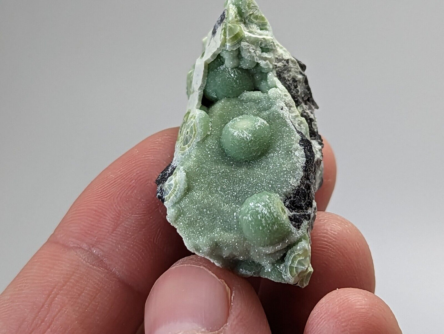 Amazing Wavellite -Fantastic 1990s Old Stock - Mauldin Mountain Arkansas Green - Collectibles:Rocks Fossils &