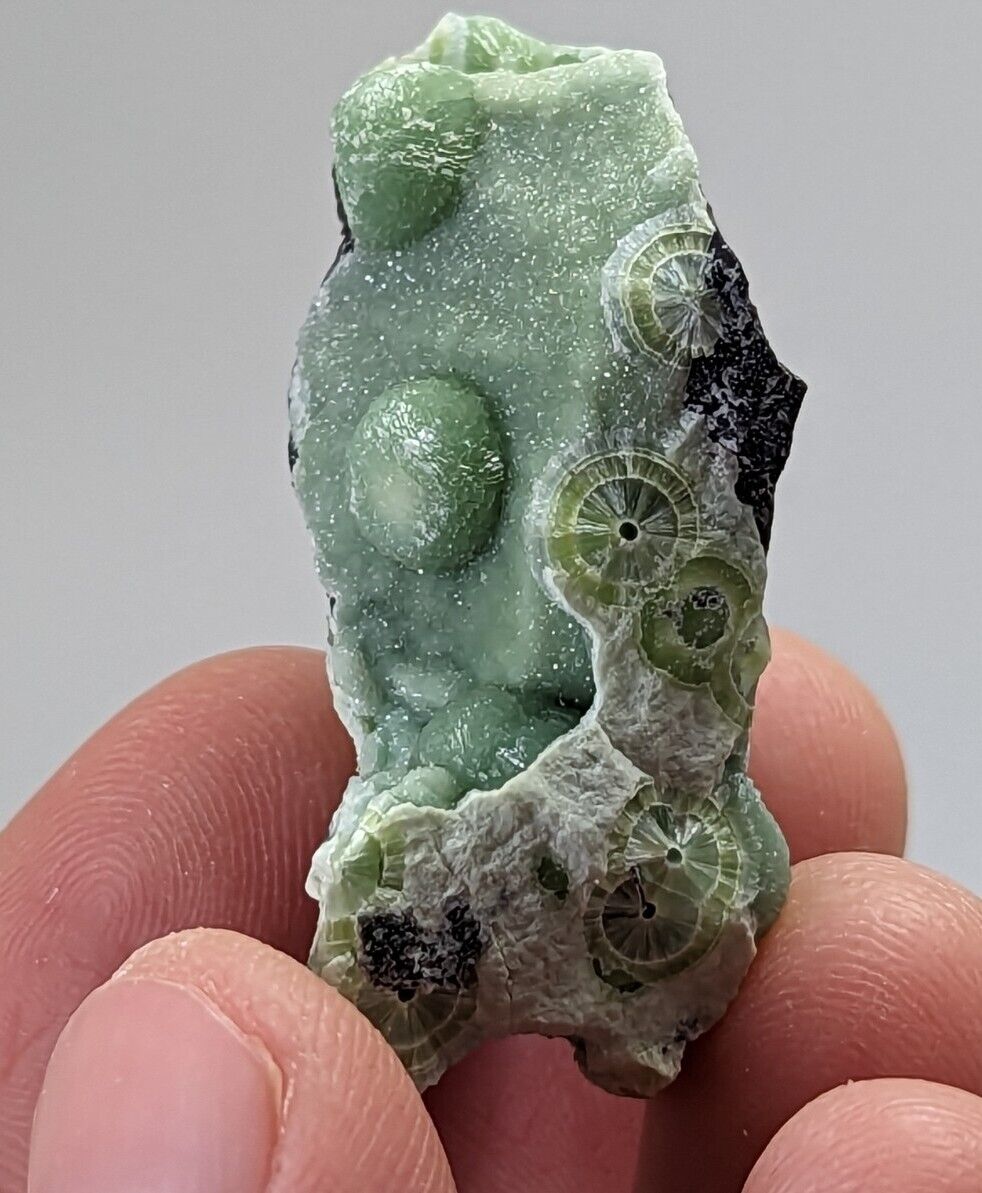 Amazing Wavellite -Fantastic 1990s Old Stock - Mauldin Mountain Arkansas Green - Collectibles:Rocks Fossils &