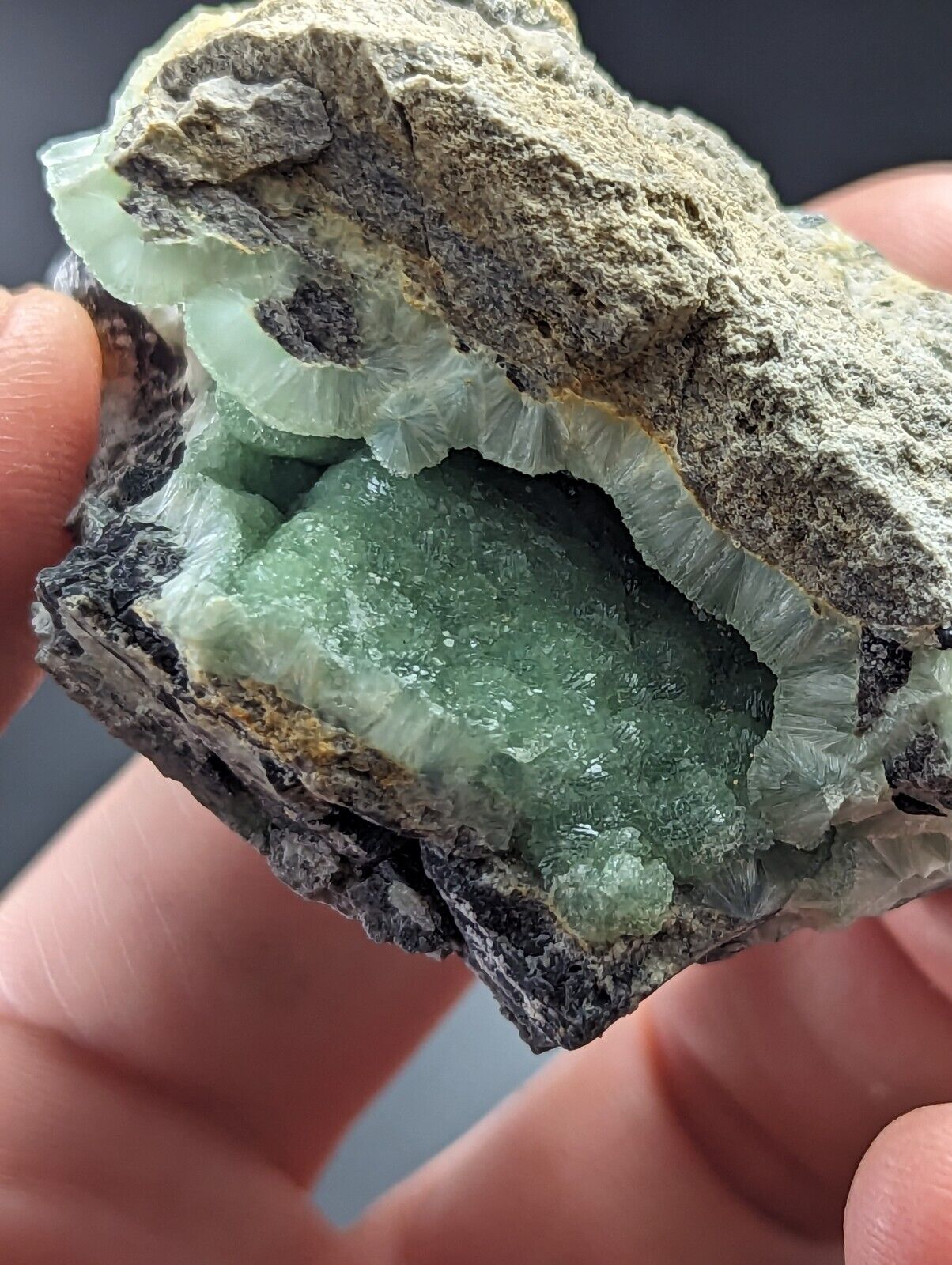 Amazing Wavellite - Fantastic Old Stock - Mauldin Mountain Arkansas - Collectibles:Rocks Fossils & Minerals:Crystals